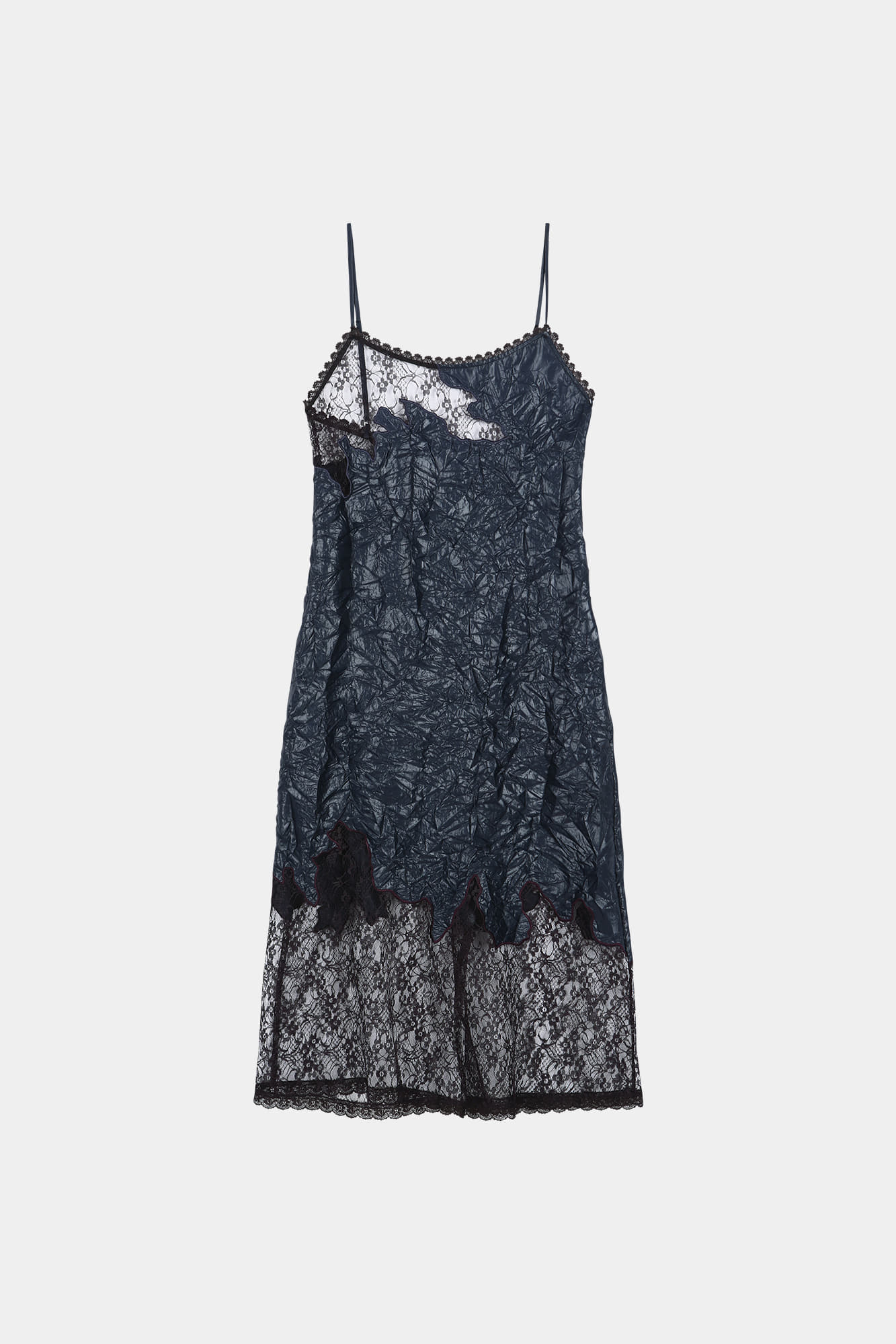 Andersson Bell - Embroidery Lace Dress (Navy) product image 10 | TRAB K-Fashion Australia