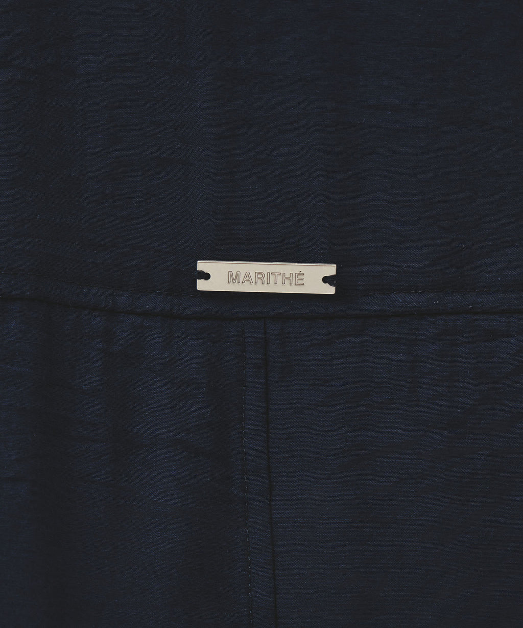 Marithe & Francois Girbaud - Crop Sheer Jacket (Navy) product image 4 | TRAB K-Fashion Australia