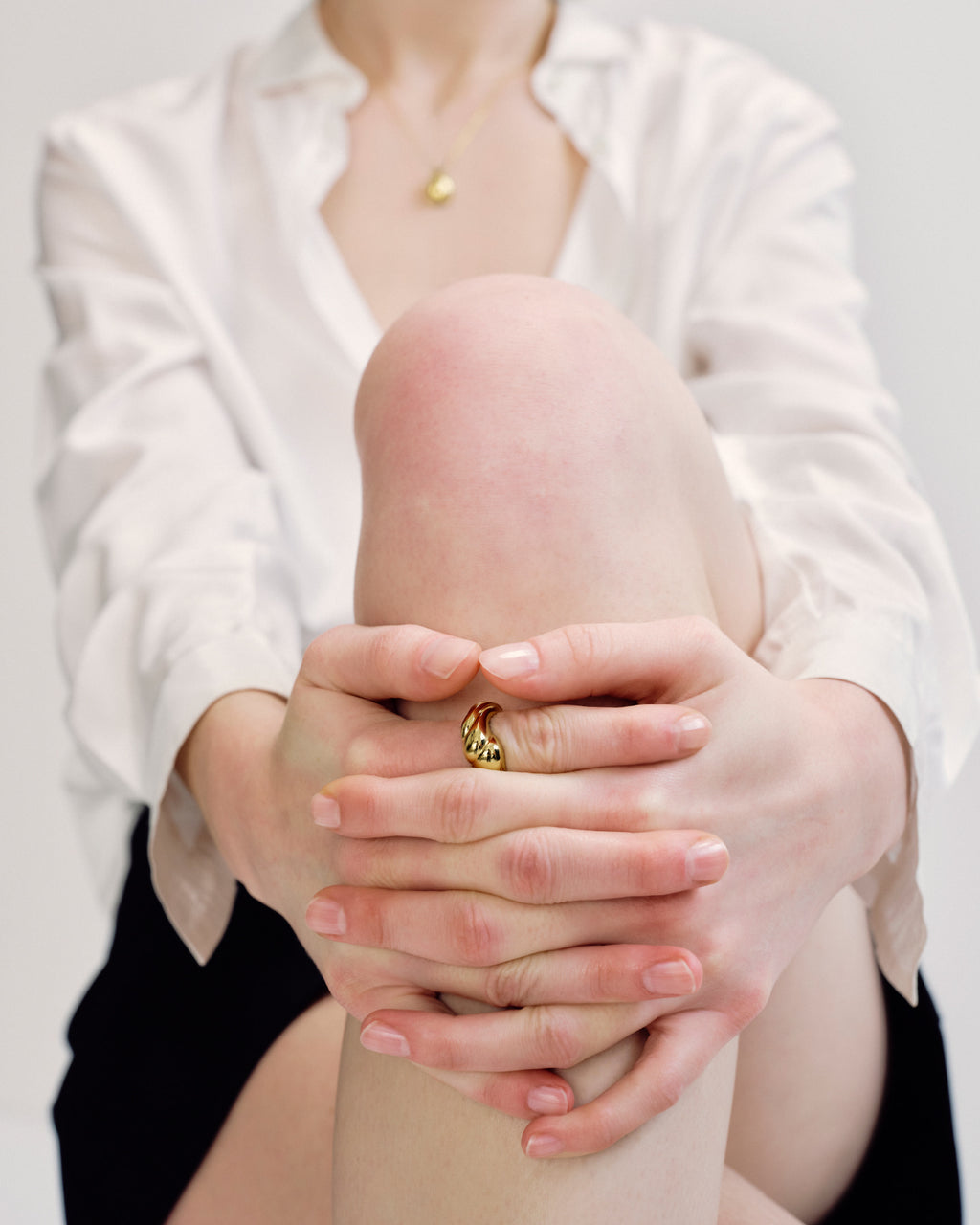 Numbering - Bold Wavy Ring #7417 product image 2 | TRAB K-Fashion Australia
