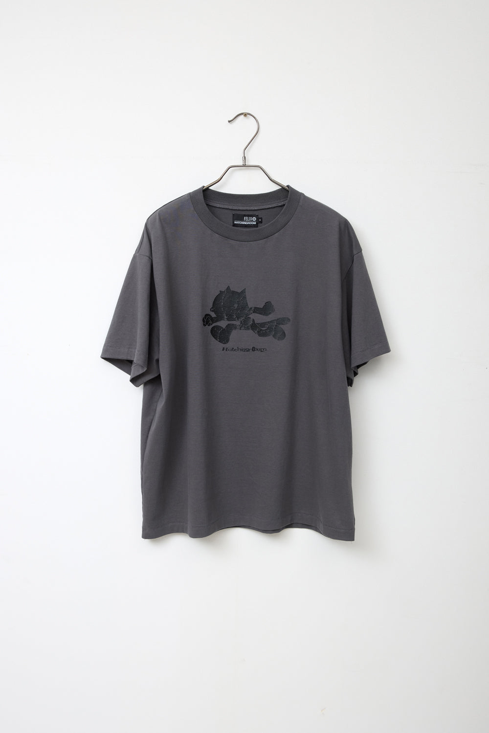 Hatchingroom - Ghost Felix Tee (Graphite) product image 1 | TRAB K-Fashion Australia