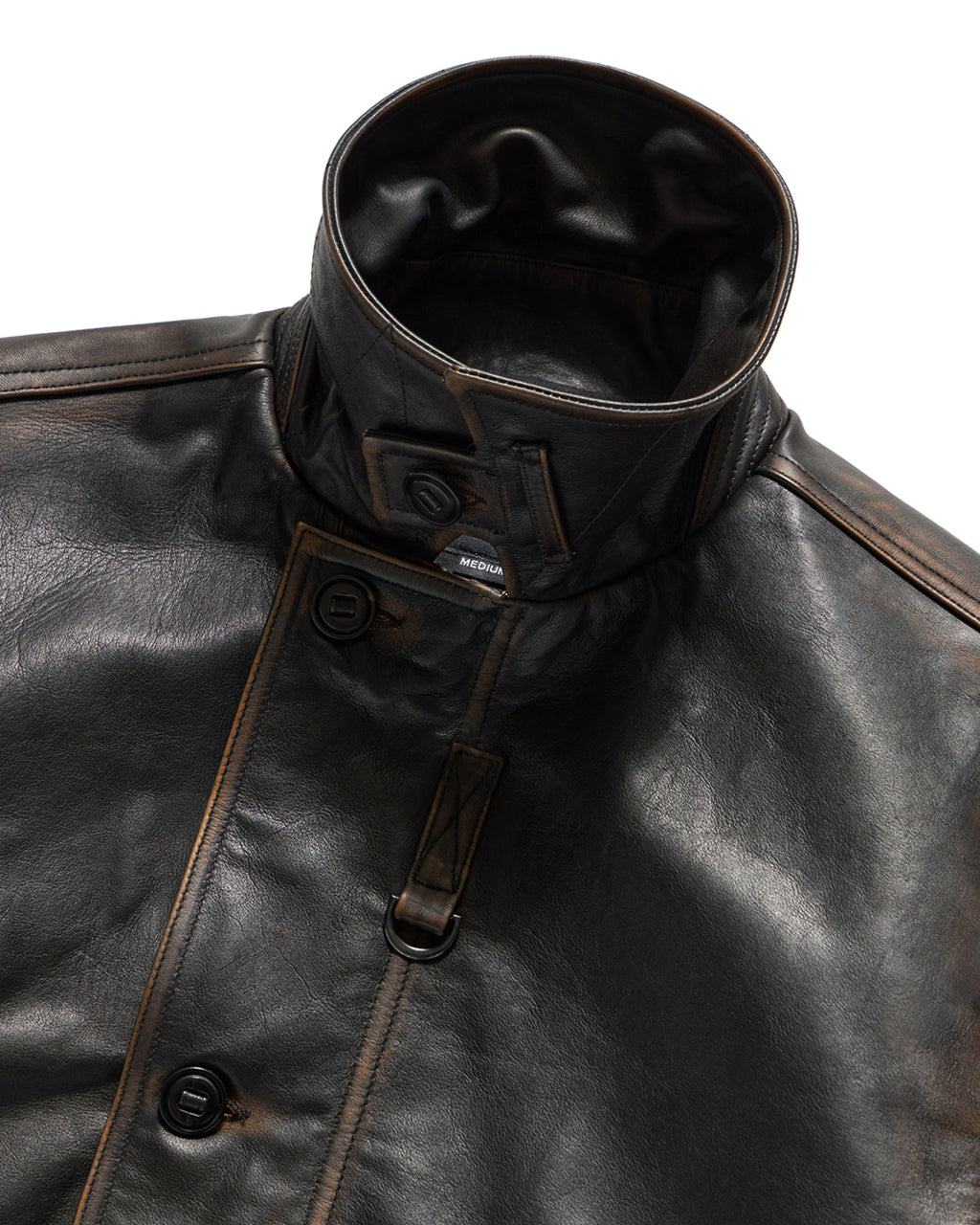 Eastlogue - Mk3 Leather Jacket (Vintage Black) product image 4 | TRAB K-Fashion Australia