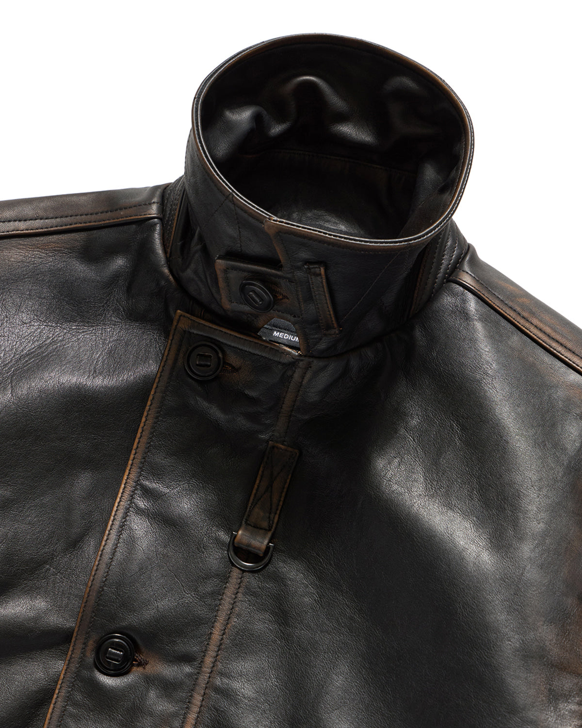 Eastlogue - Mk3 Leather Jacket (Vintage Black) product image 4 | TRAB K-Fashion Australia