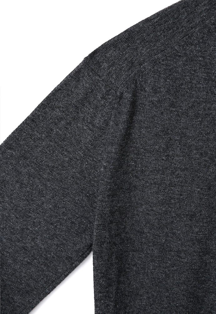Art if acts - Cashmere V-Neck Knit (Anchor) product image 9 | TRAB K-Fashion Australia
