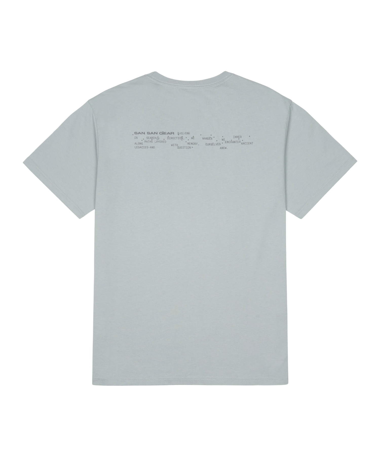 San San Gear - Logo T-Shirt (Sky Blue) product image 2 | TRAB K-Fashion Australia