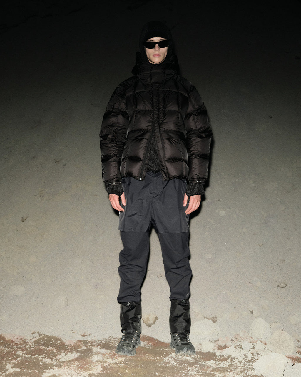Eastlogue - Curved Utility Pants (Black) product image 2 | TRAB K-Fashion Australia