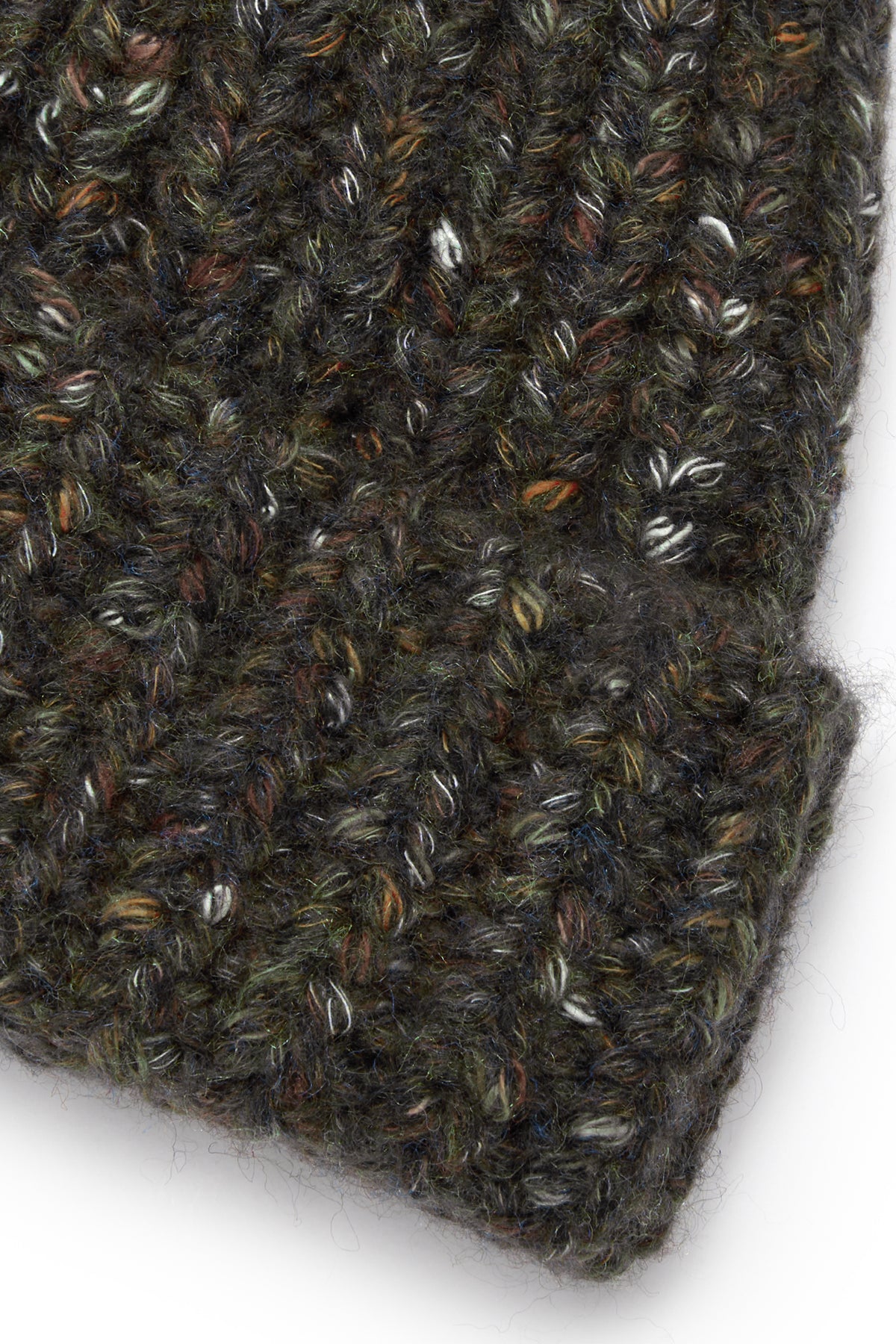 Matin Kim - Matin Mixed Yarn Beanie (Khaki) product image 3 | TRAB K-Fashion Australia
