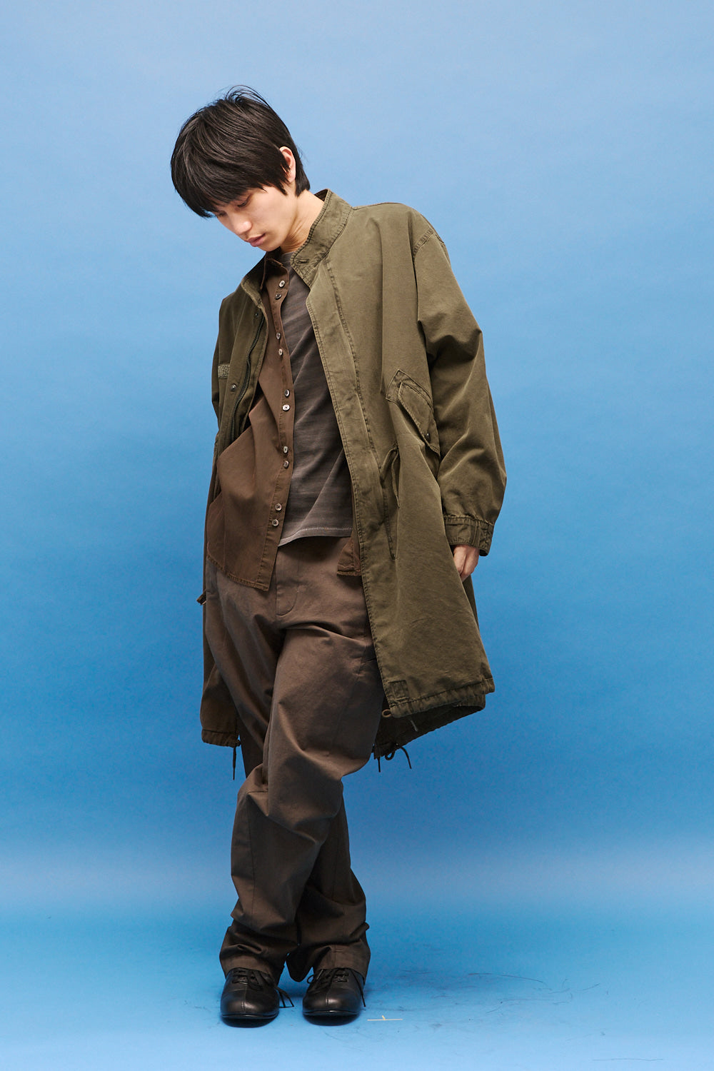 Hatchingroom - Mods Parka (Over Dyed Mud Khaki) product image 8 | TRAB K-Fashion Australia
