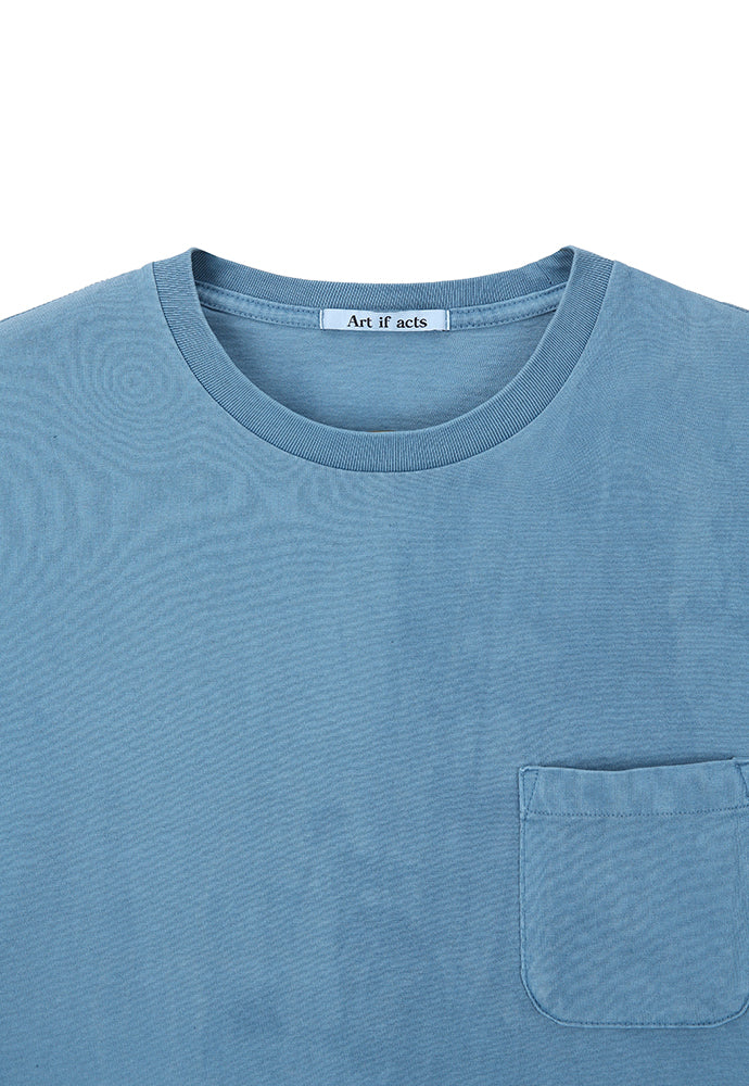 Art if acts - Garment Dyed Pocket T-Shirt (Ocean) product image 9 | TRAB K-Fashion Australia