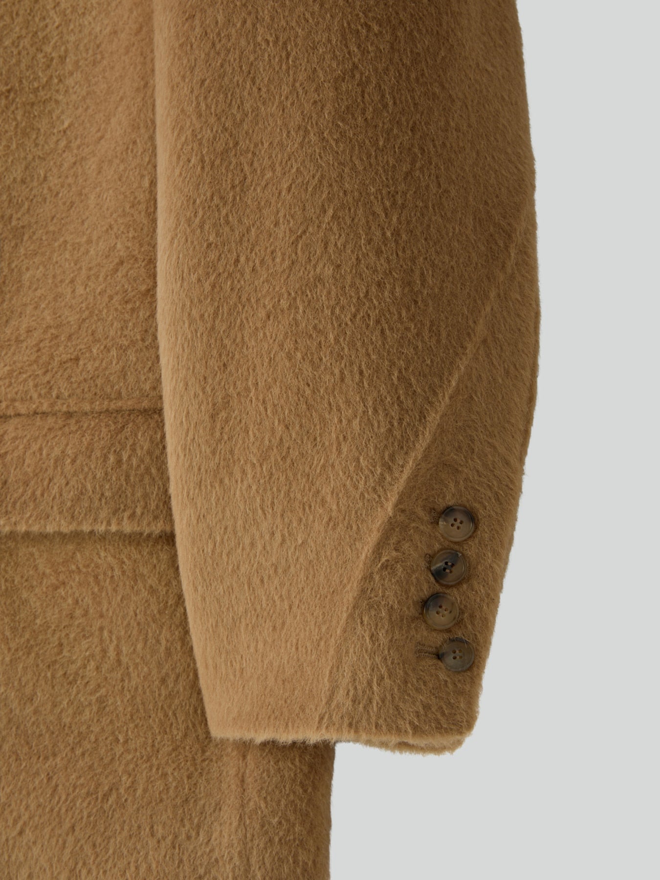 Recto - Oversized Lama Wool Padded Jacket (Ochre) product image 5 | TRAB K-Fashion Australia