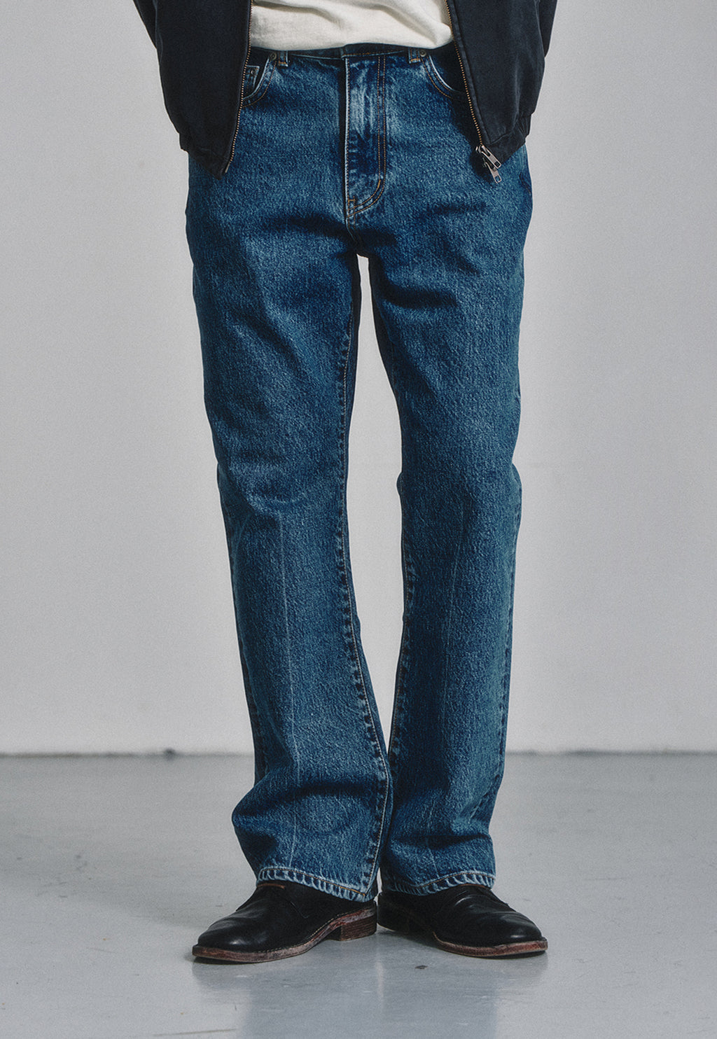 Art if acts - Regular Flare Jeans (Mid Blue) product image 5 | TRAB K-Fashion Australia