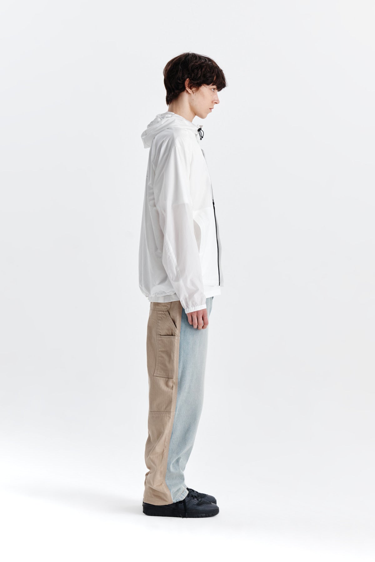 Matin Kim - Light Hoody Windbreaker (White) product image 6 | TRAB K-Fashion Australia