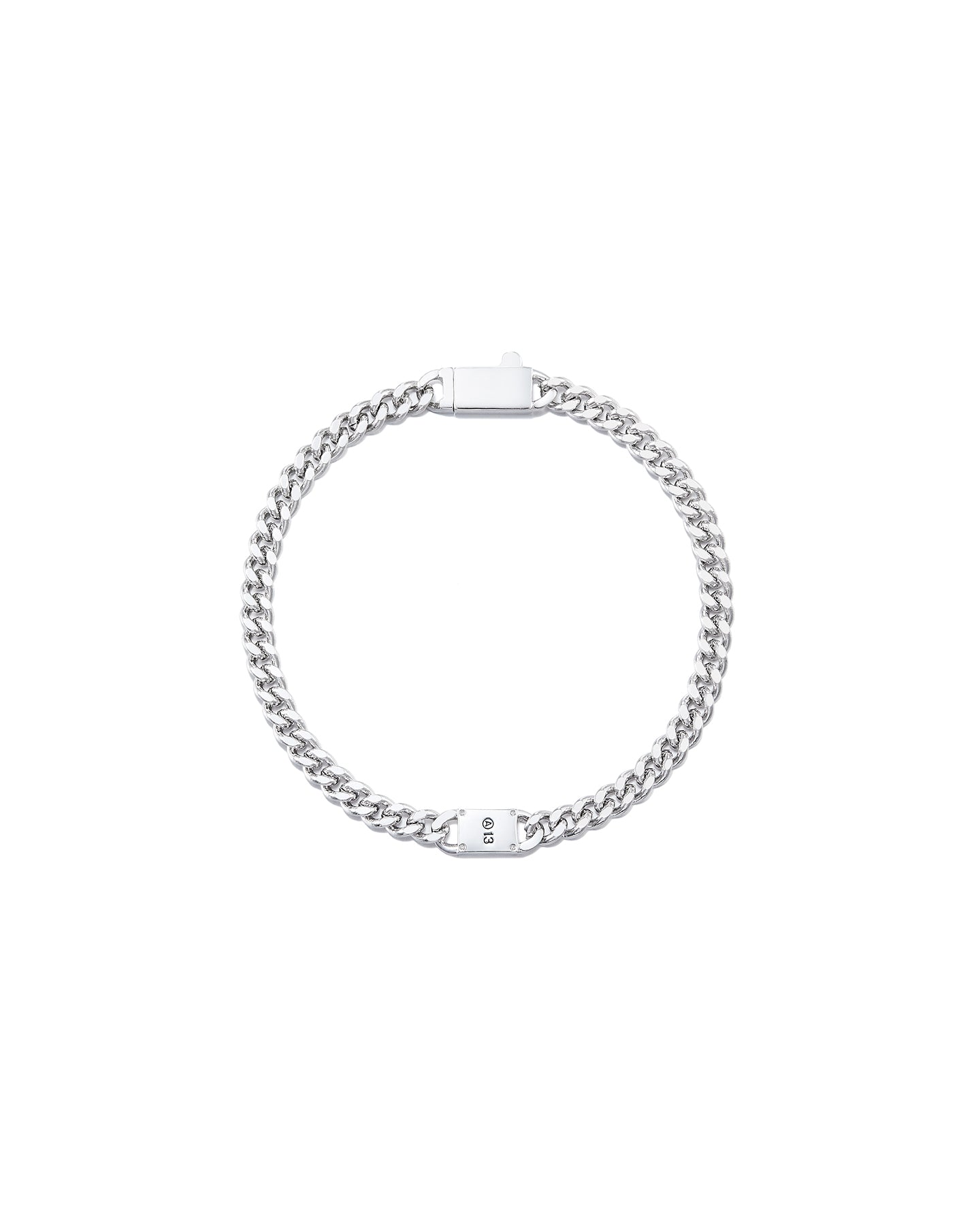 Numbering - Curb Chain Bracelet with A13 Logo #5945 product image 5 | TRAB K-Fashion Australia