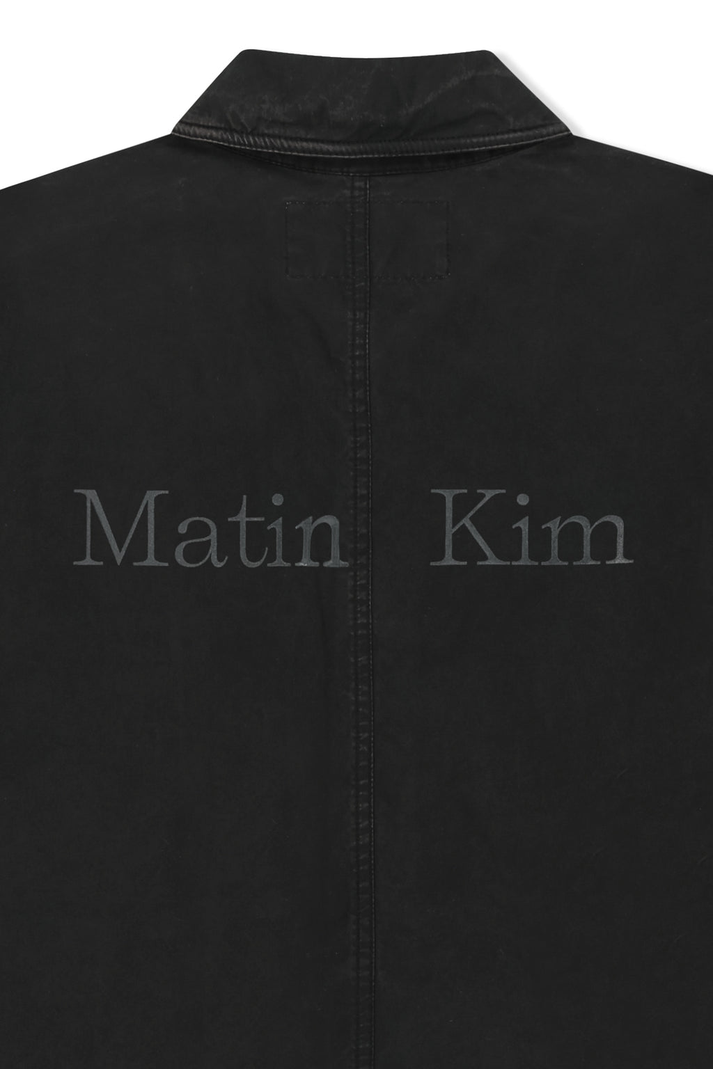 Matin Kim - Vintage Waxed Work Jacket (Black) product image 5 | TRAB K-Fashion Australia