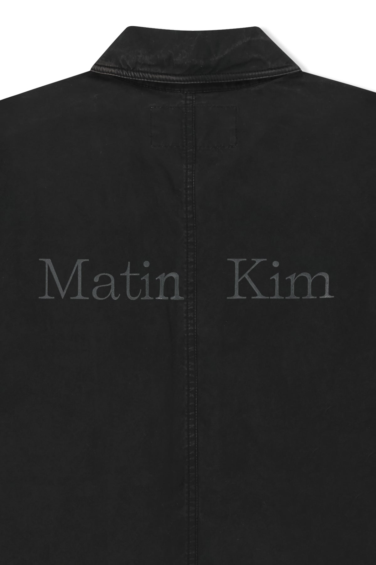 Matin Kim - Vintage Waxed Work Jacket (Black) product image 5 | TRAB K-Fashion Australia