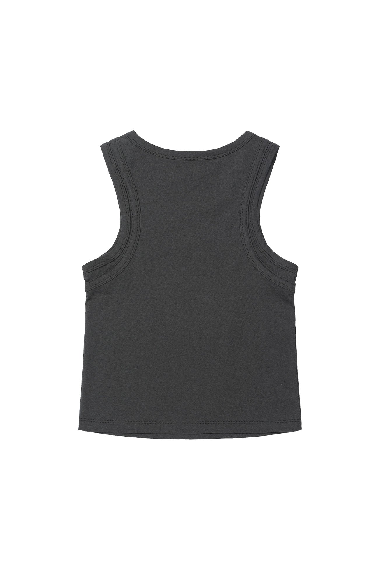 Deinet - Layered Sleeveless (Charcoal) product image 9 | TRAB K-Fashion Australia