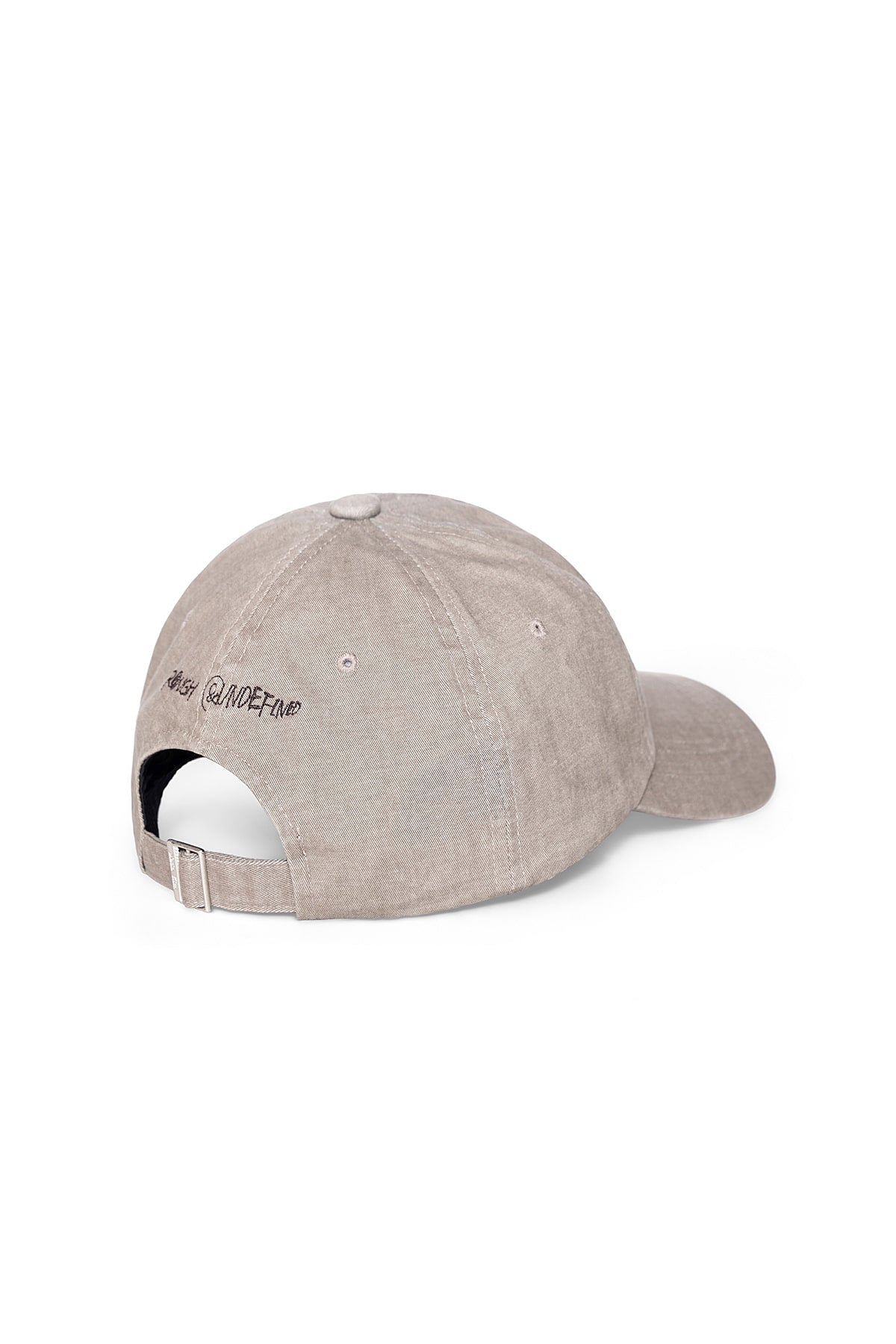 Matin Kim - Vintage Washed Graffiti Ball Cap (Khaki Brown) product image 3 | TRAB K-Fashion Australia