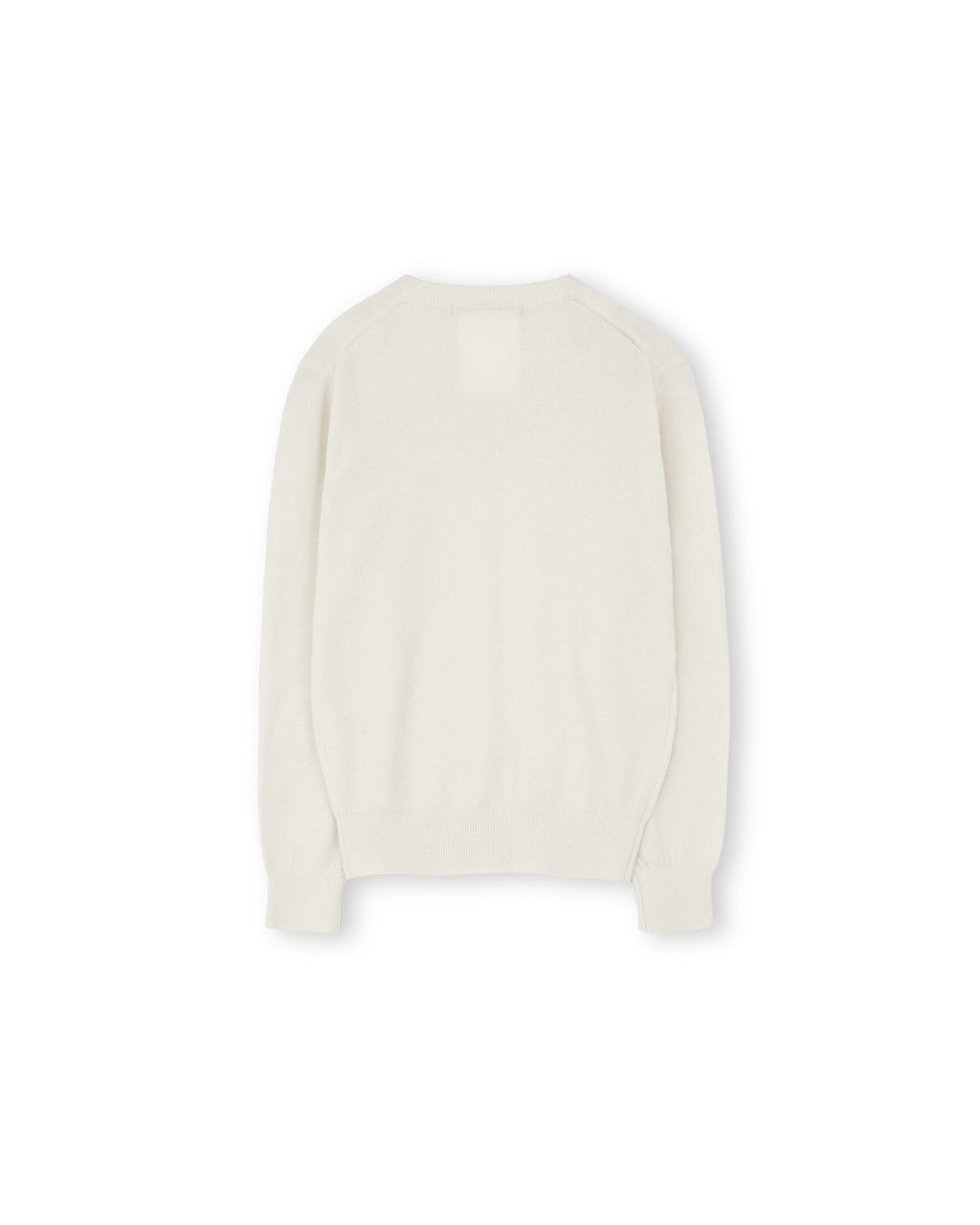 Brownyard - Extra Super Fine V Neck Knit (Ivory) product image 6 | TRAB K-Fashion Australia