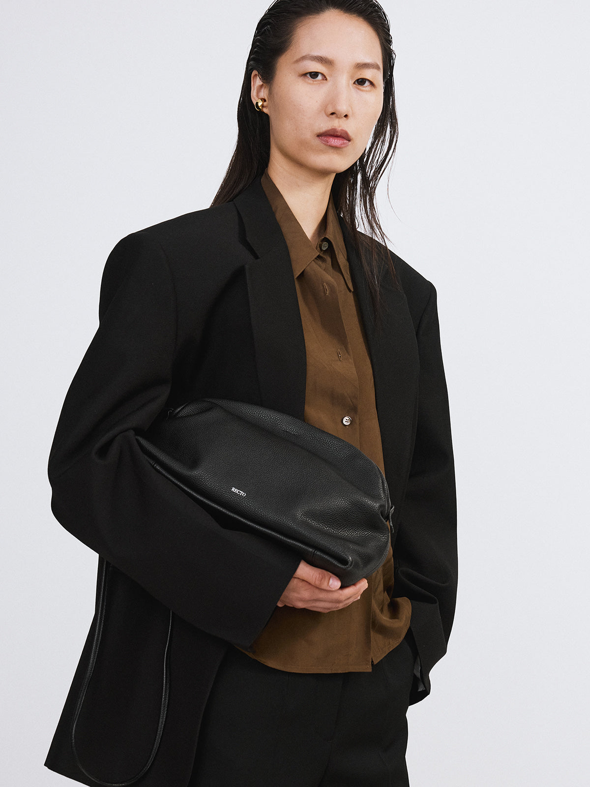 Recto - Classic Single Suit Jacket (Black) product image 4 | TRAB K-Fashion Australia