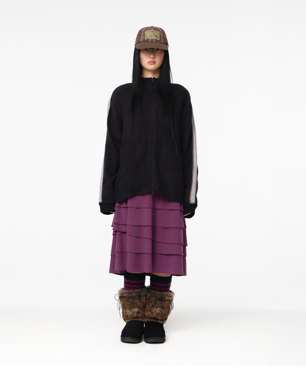 Coyseio - Peach Twill Jacket (Black) product image 9 | TRAB K-Fashion Australia