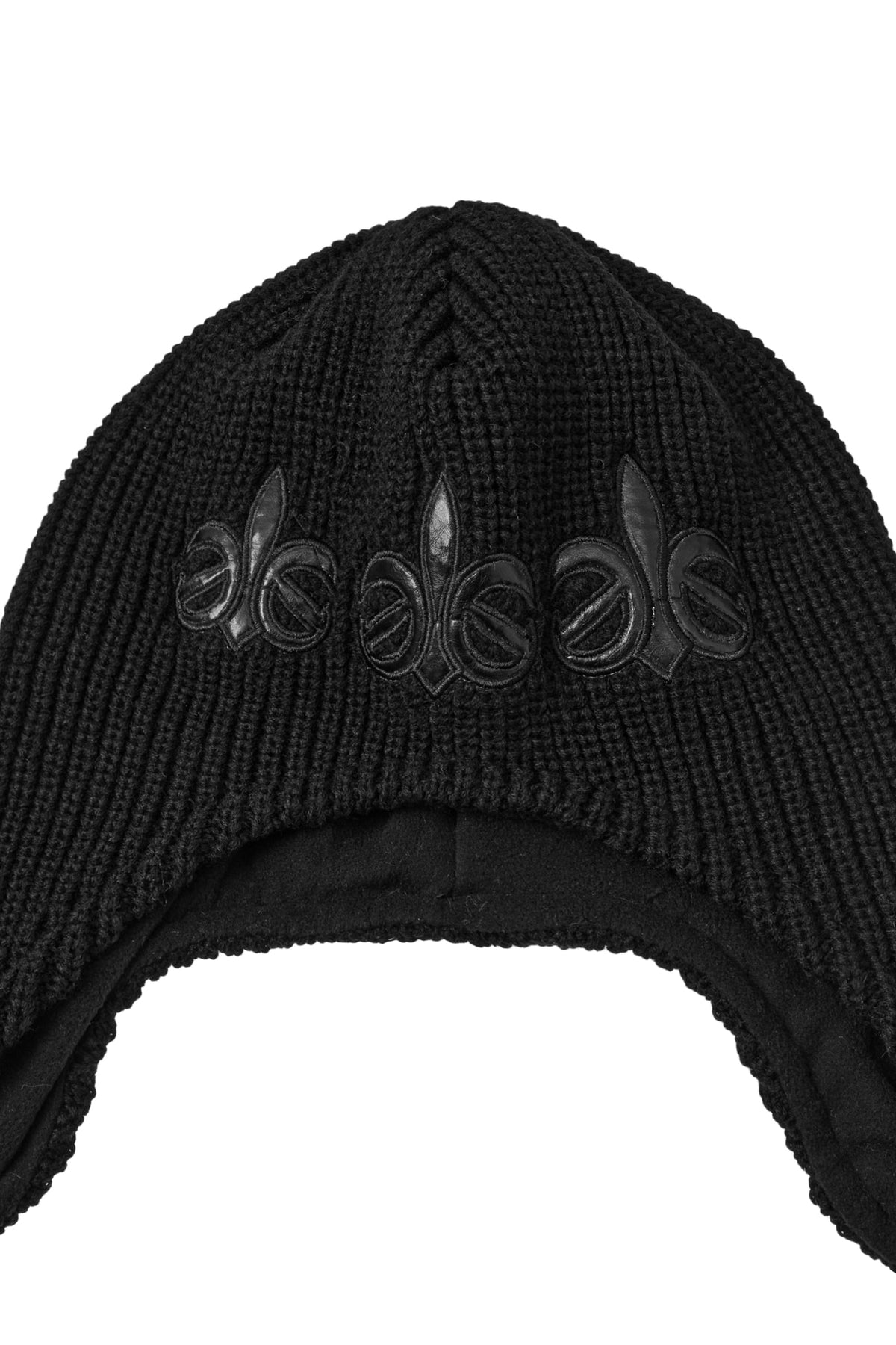 Deinet - Patch Point Beanie (Black) product image 6 | TRAB K-Fashion Australia