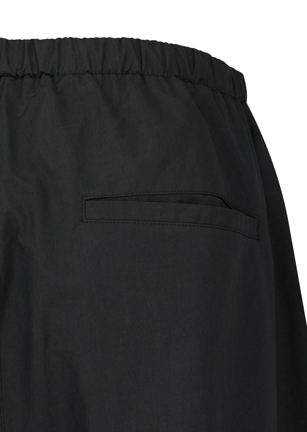 Amomento - Drawstring wide fatigue pants (Black) product image 7 | TRAB K-Fashion Australia