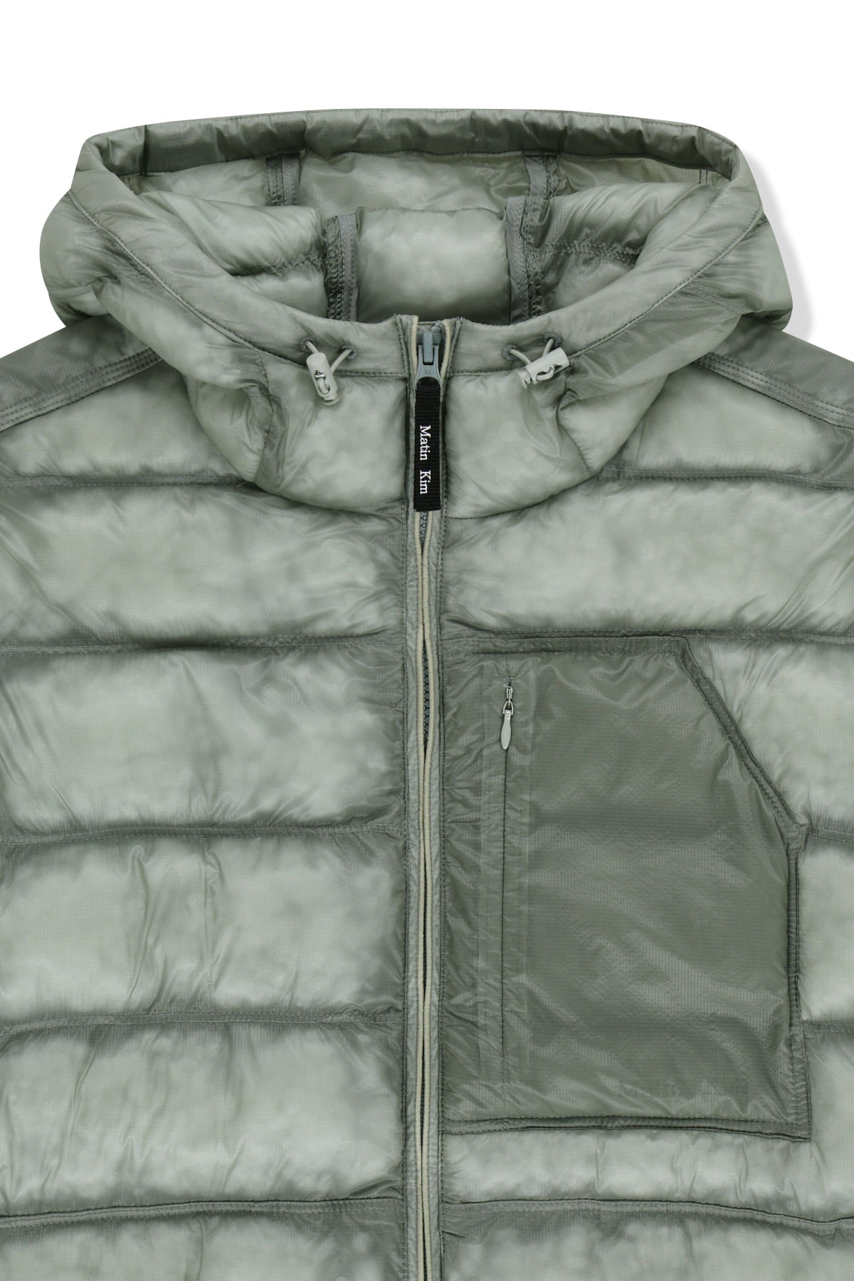 Matin Kim - Cloud Shell Hoody Padding Jumper (Mint) product image 4 | TRAB K-Fashion Australia