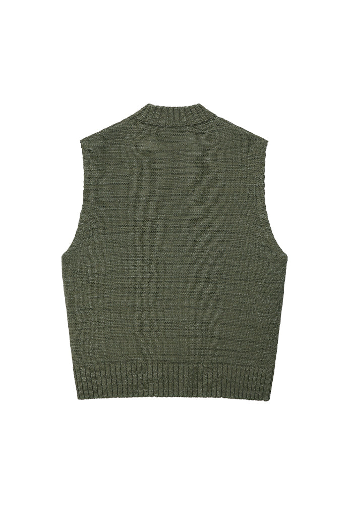 Art if acts - Tape Knit Vest (Khaki) product image 7 | TRAB K-Fashion Australia