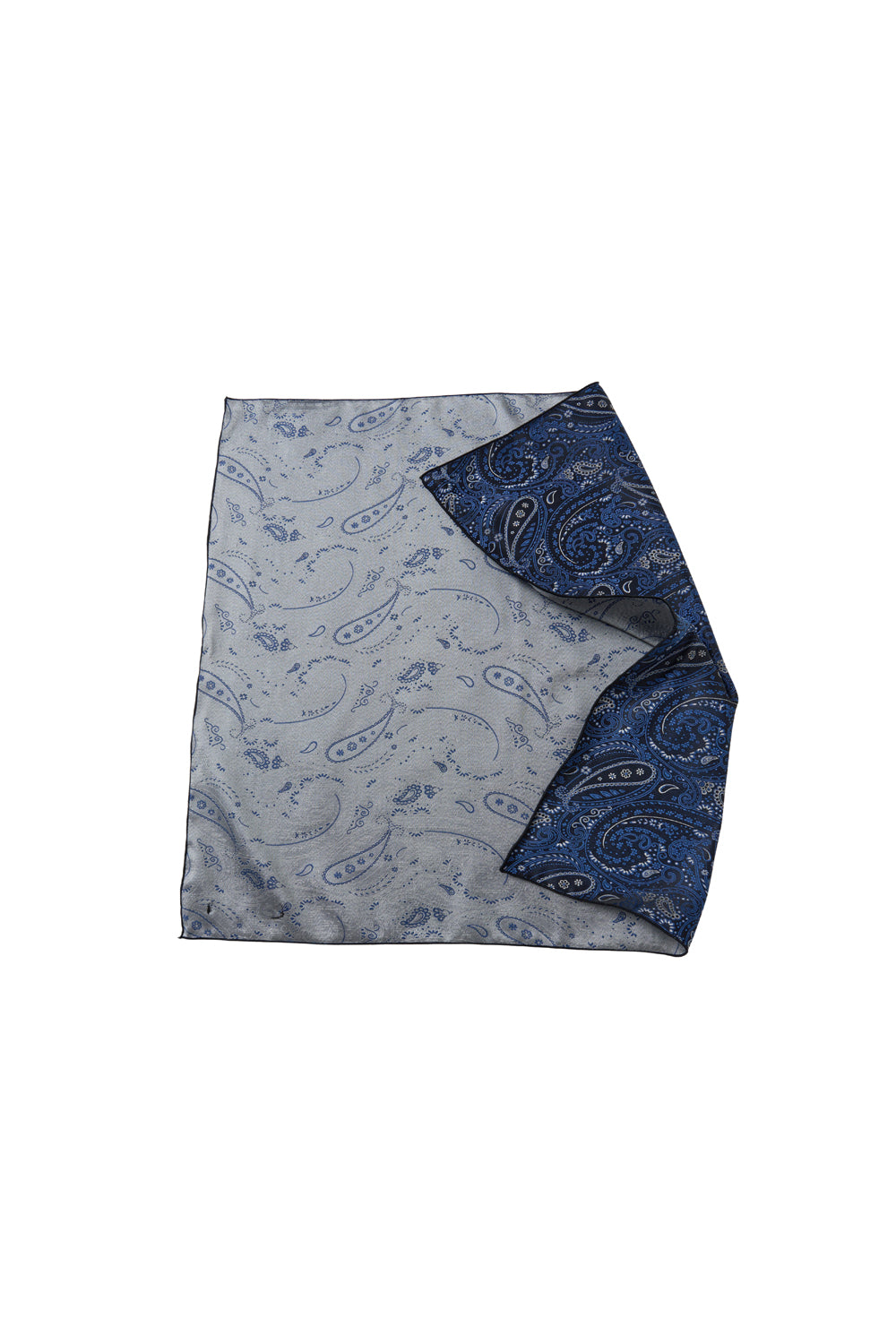 Hatchingroom - Paisley Bandana Scarf (Blue) product image 4 | TRAB K-Fashion Australia