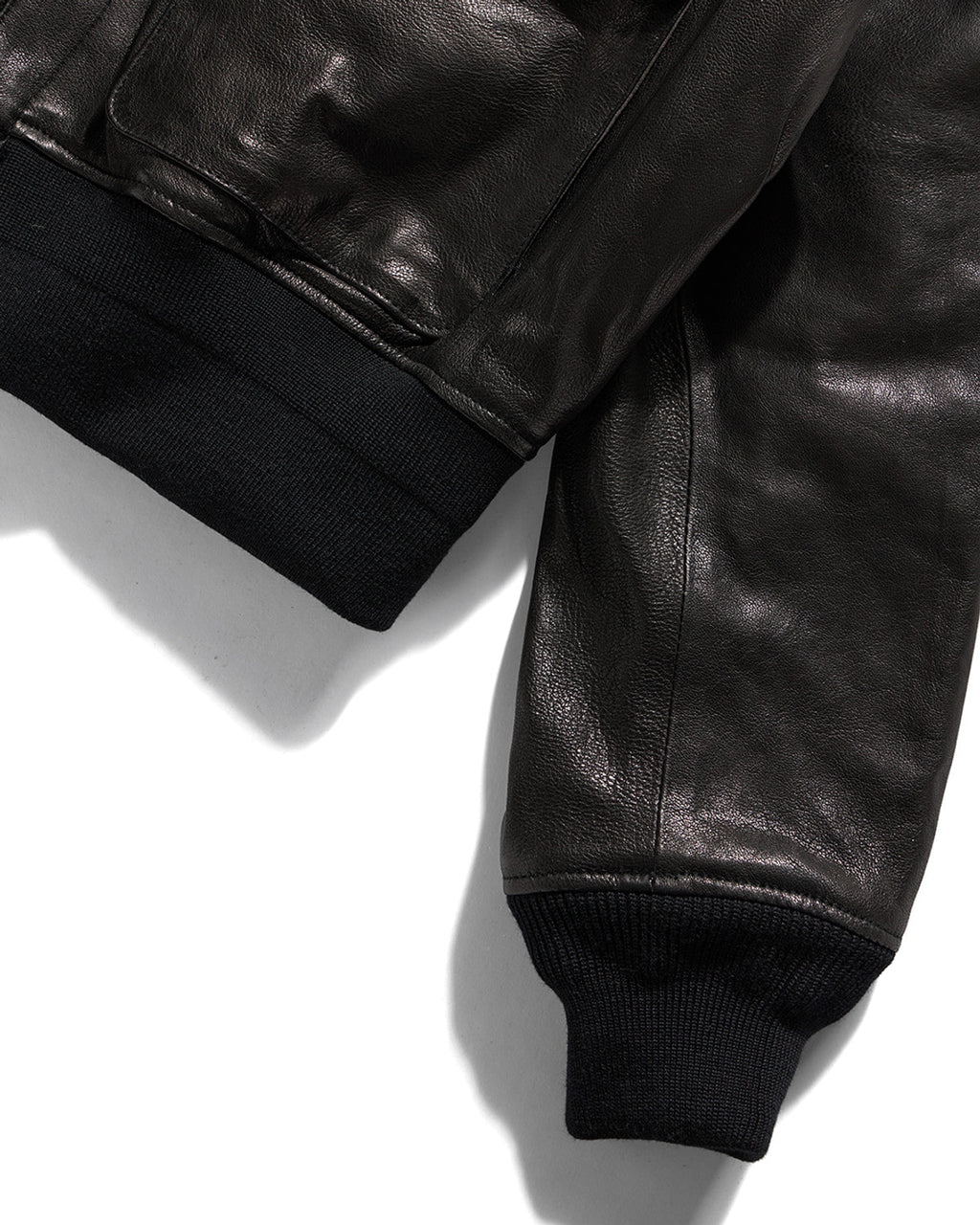 Eastlogue - A-2 Flight Leahter Jacket (Black) product image 6 | TRAB K-Fashion Australia