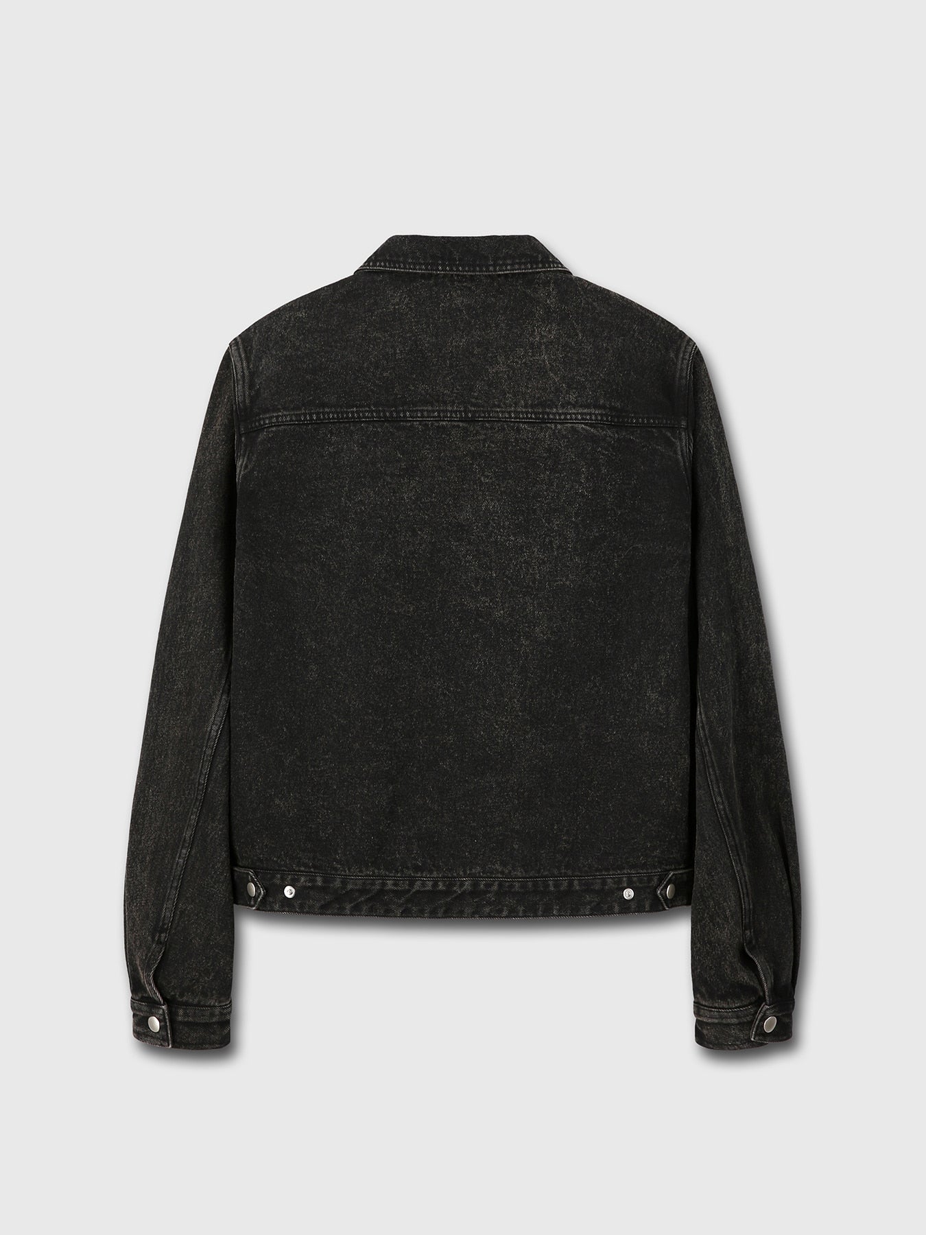 Tonywack - Double Pocket Burnt Denim Blouson (Burnt Brown) product image 9 | TRAB K-Fashion Australia