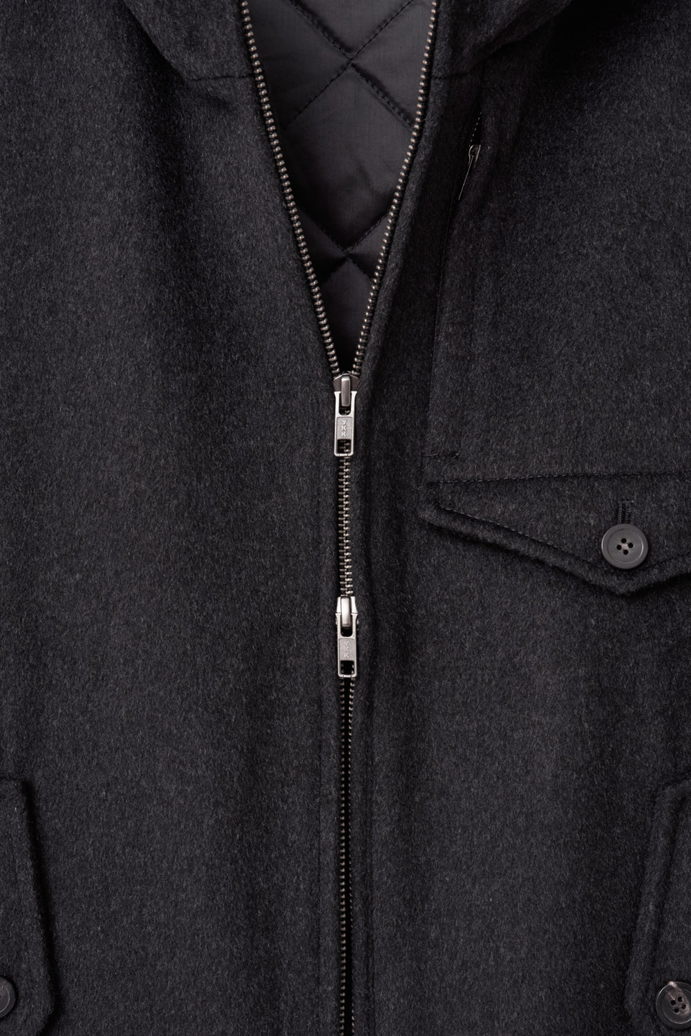 Hatchingroom - Hooded Jacket Dark Melange (Grey) product image 7 | TRAB K-Fashion Australia
