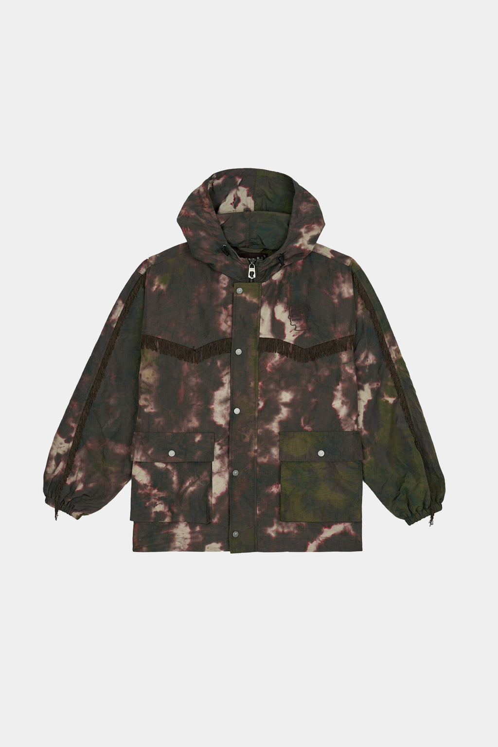 Andersson Bell - Andersson Bell X Brain Dead Tie-Dyed Hooded Jumper (Brown) product image 10 | TRAB K-Fashion Australia