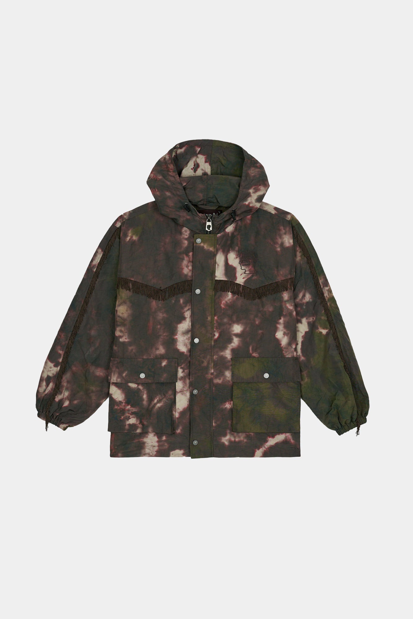 Andersson Bell - Andersson Bell X Brain Dead Tie-Dyed Hooded Jumper (Brown) product image 10 | TRAB K-Fashion Australia