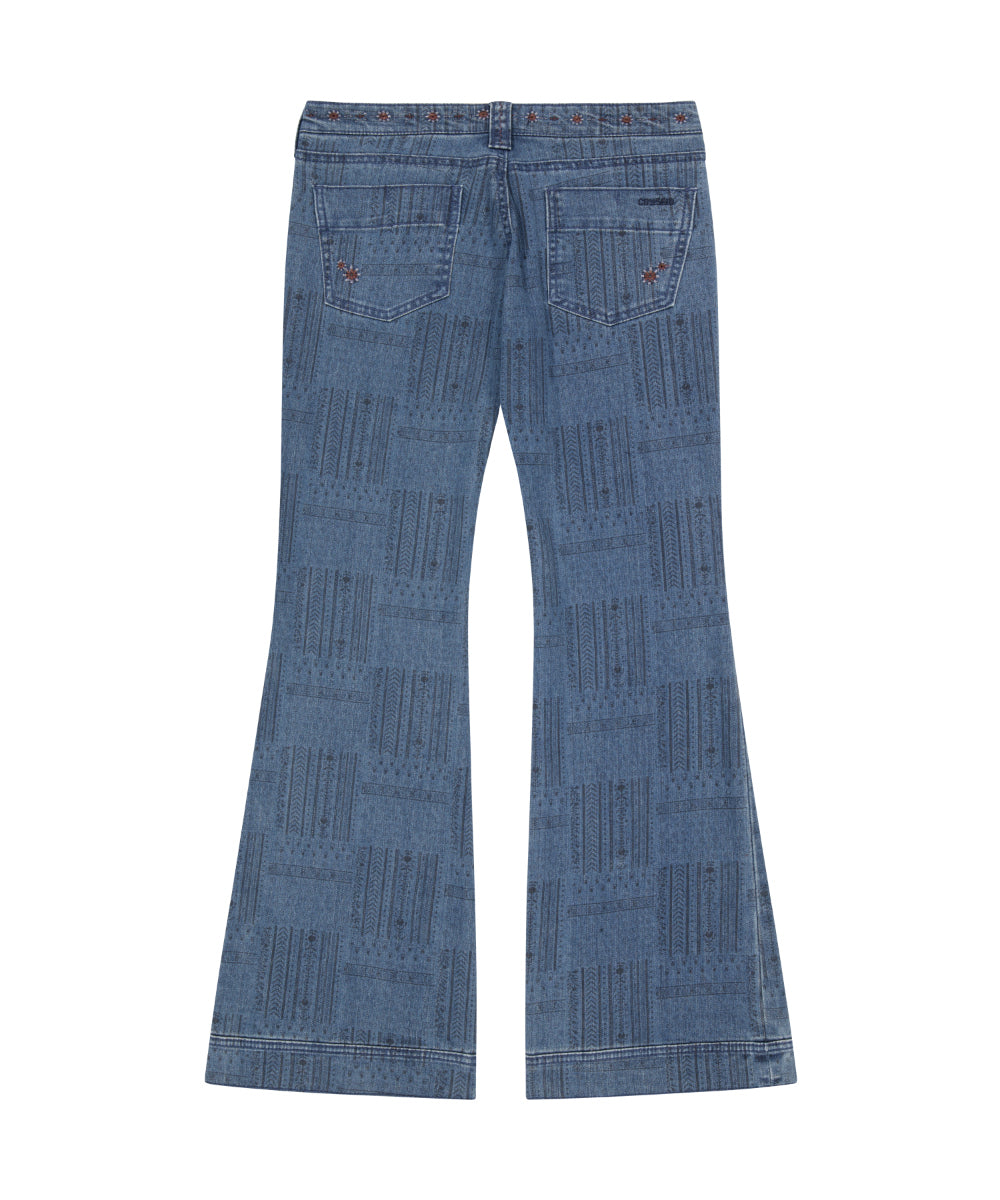 Coyseio - Vintage Bootcut Denim Pants (Blue) product image 13 | TRAB K-Fashion Australia