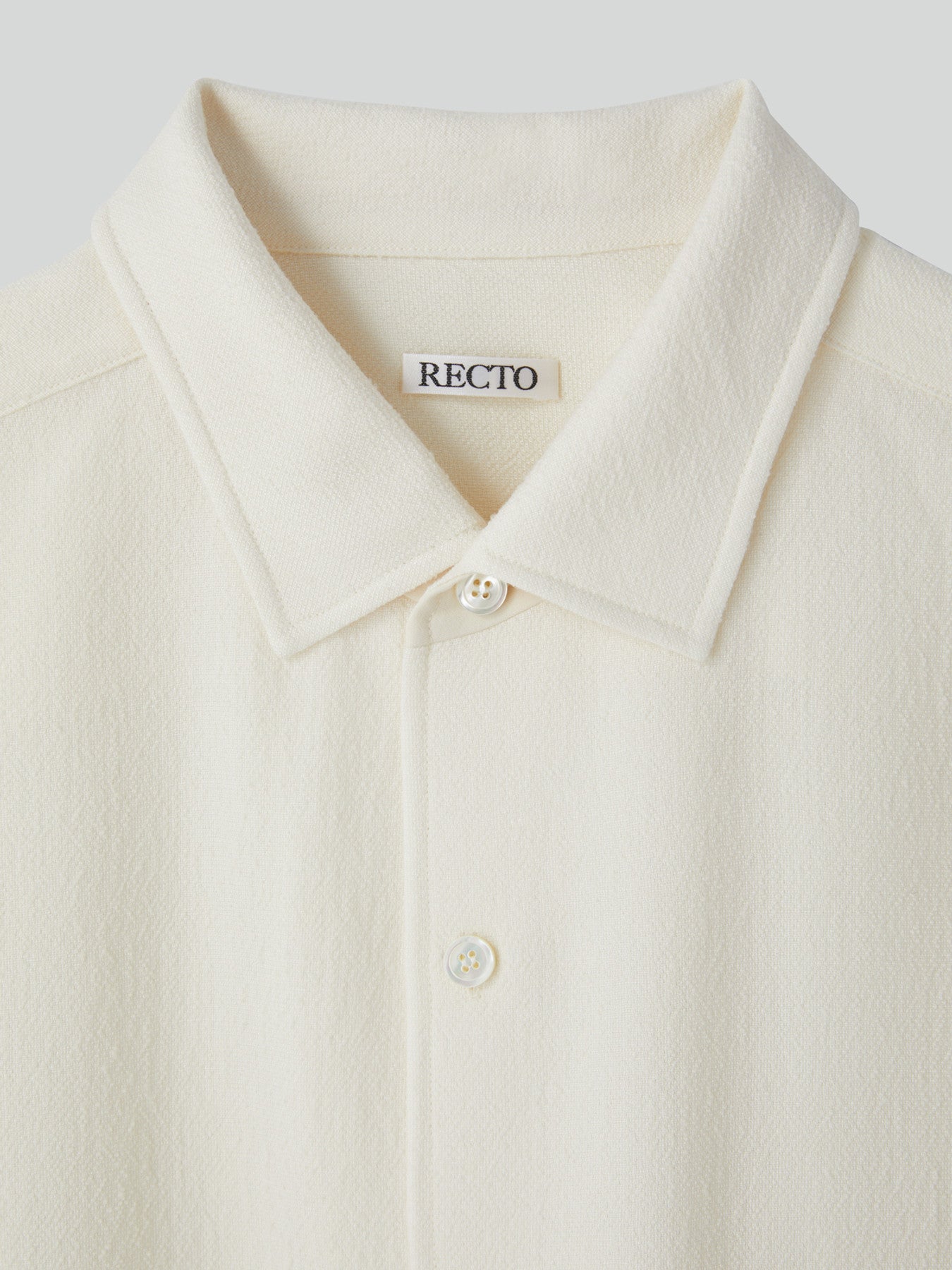 Recto - Alan Resort Shirt (Bean Ivory) product image 6 | TRAB K-Fashion Australia