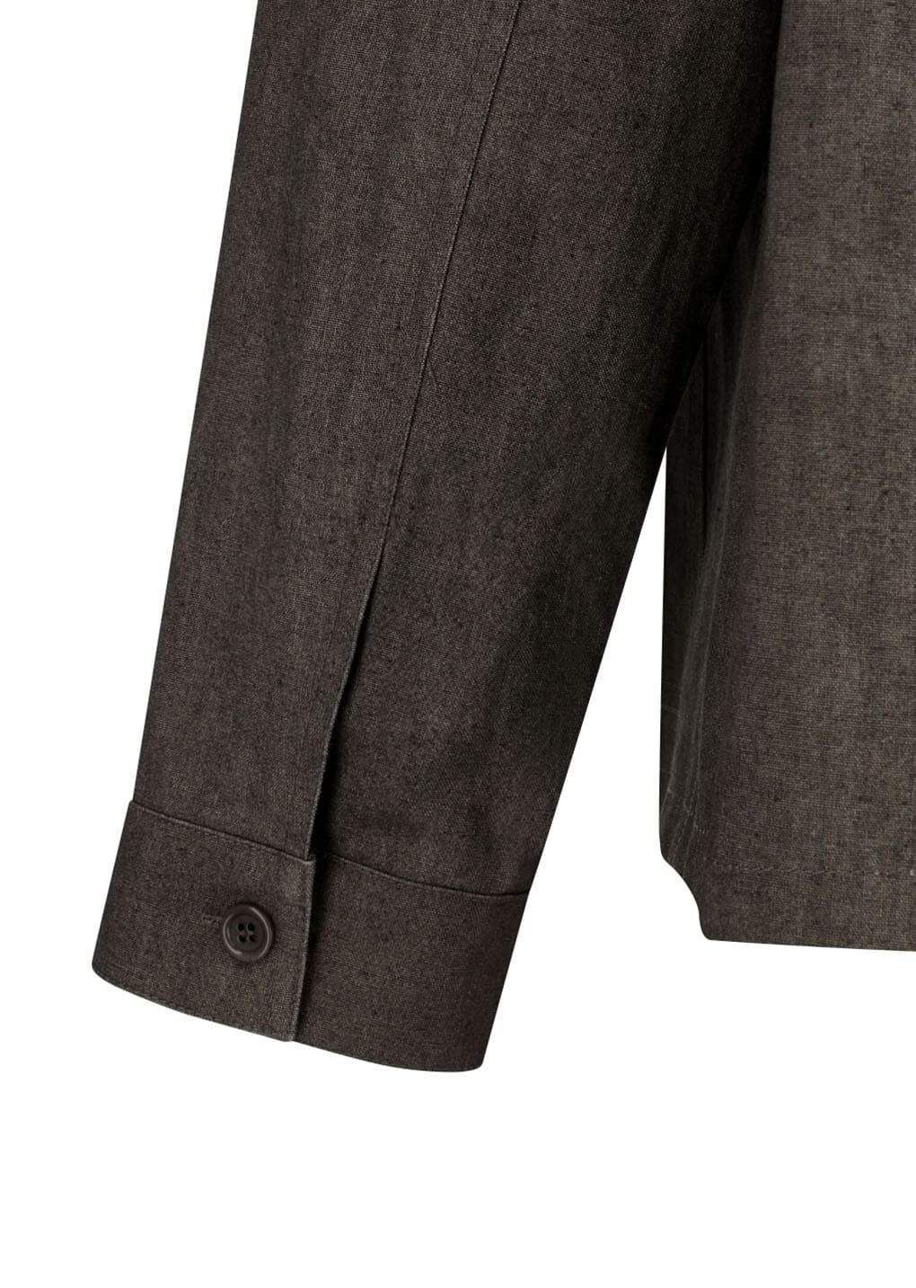 Amomento - Linen Pocket Jacket (Brown) product image 11 | TRAB K-Fashion Australia