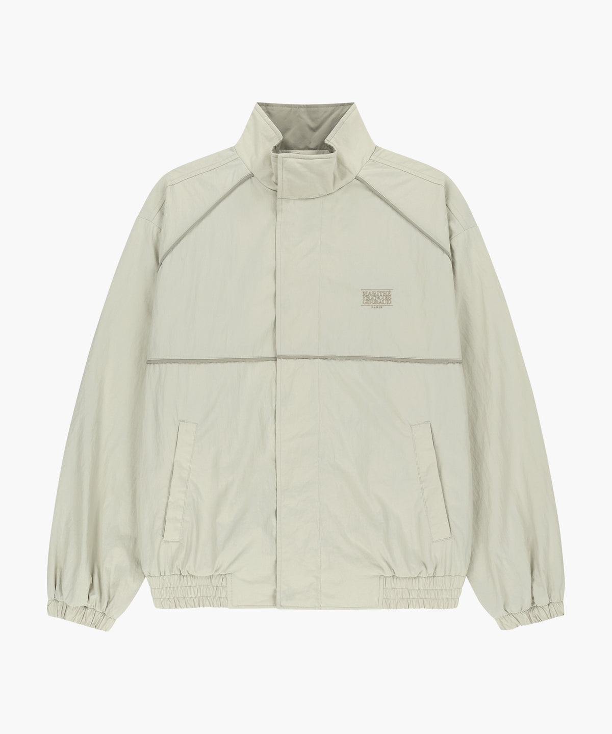 Marithe & Francois Girbaud - High Neck Wind Jacket (Light Beige) product image 6 | TRAB K-Fashion Australia