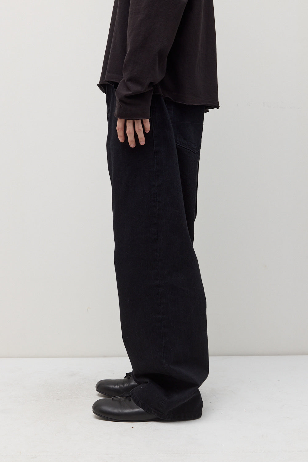 Hatchingroom - Regular Selvedge Jeans (Faded Black) product image 10 | TRAB K-Fashion Australia