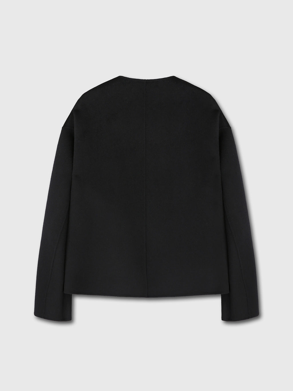 Tonywack - Hand-Made Cashmere Collarless Jacket (Black) product image 12 | TRAB K-Fashion Australia