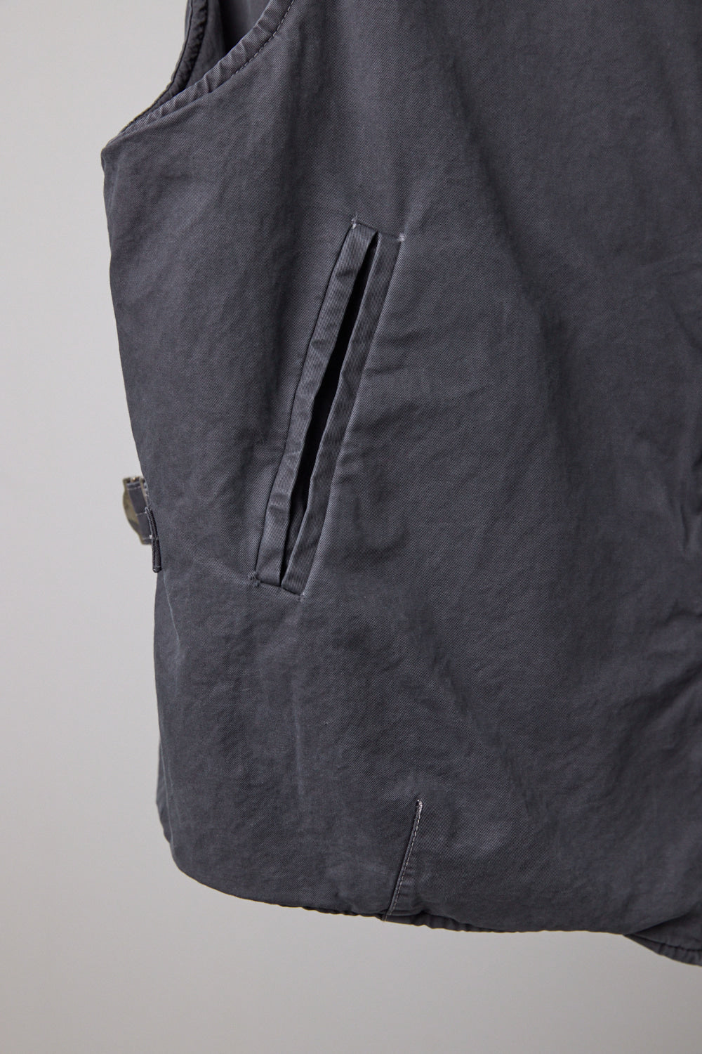 Hatchingroom - VTG Layering Vest Dyed (Grey) product image 5 | TRAB K-Fashion Australia