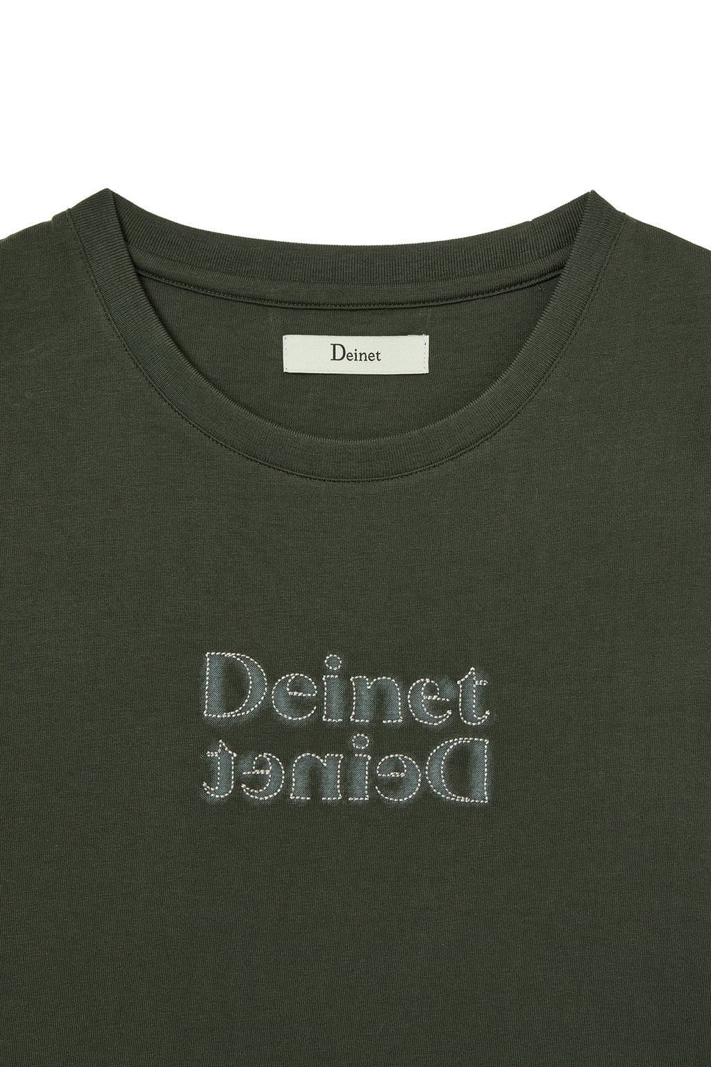 Deinet - Brushed Stitch Point Petit T-Shirt (Charcoal) product image 12 | TRAB K-Fashion Australia