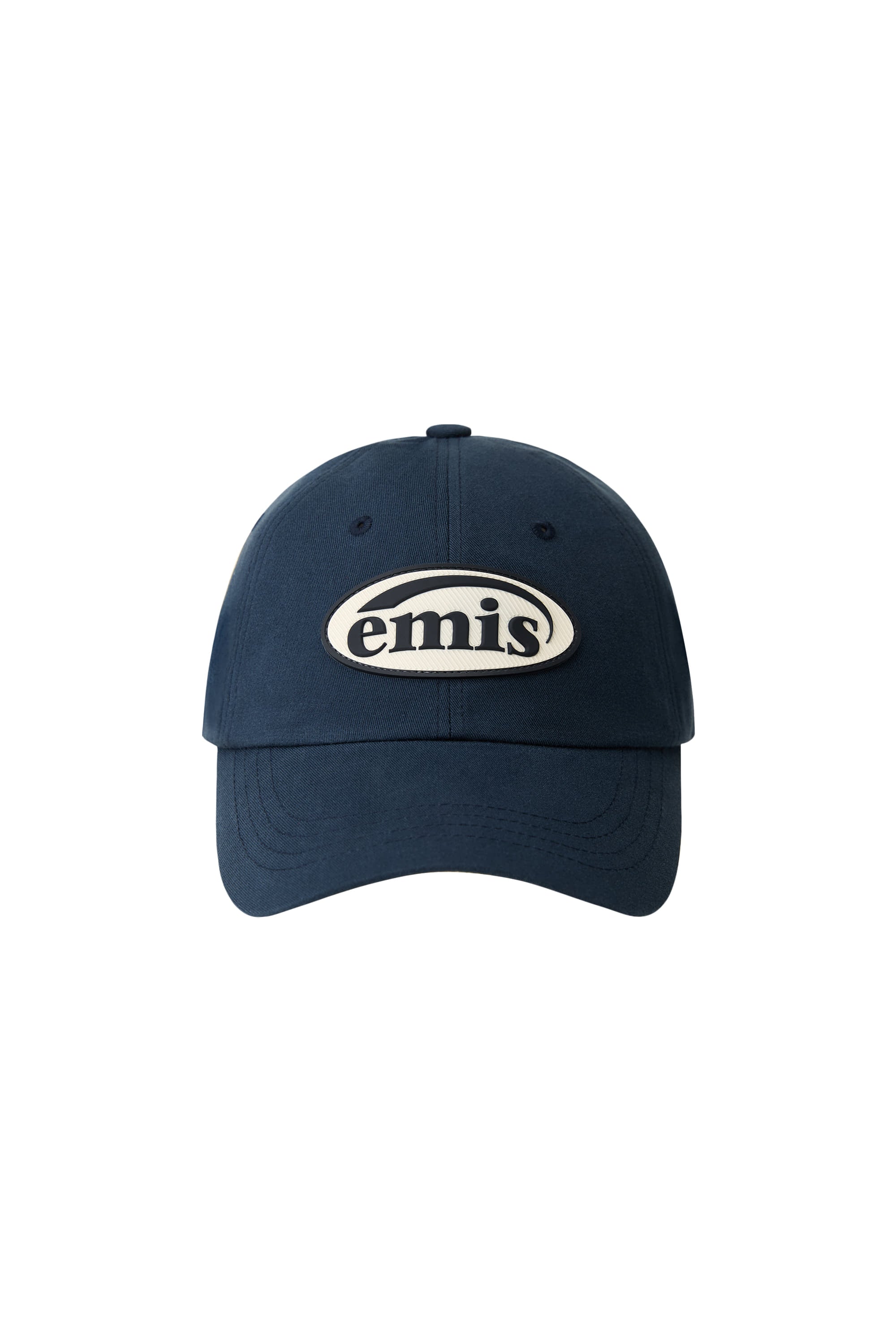 Emis - Rubber Patch Ball Cap (Navy) product image 1 | TRAB K-Fashion Australia