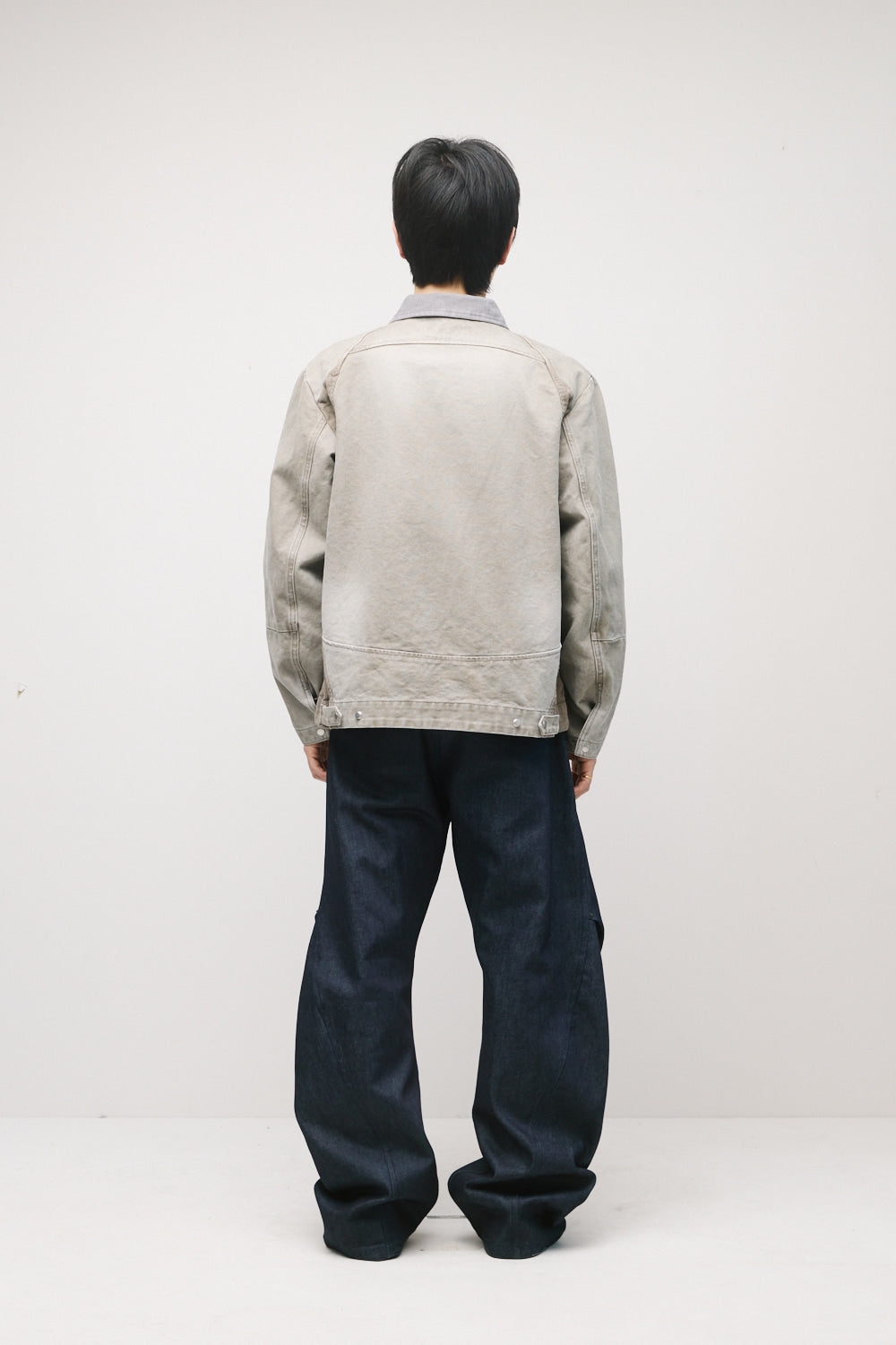 Hatchingroom - Canvas Work Jacket (Faded Beige) product image 7 | TRAB K-Fashion Australia