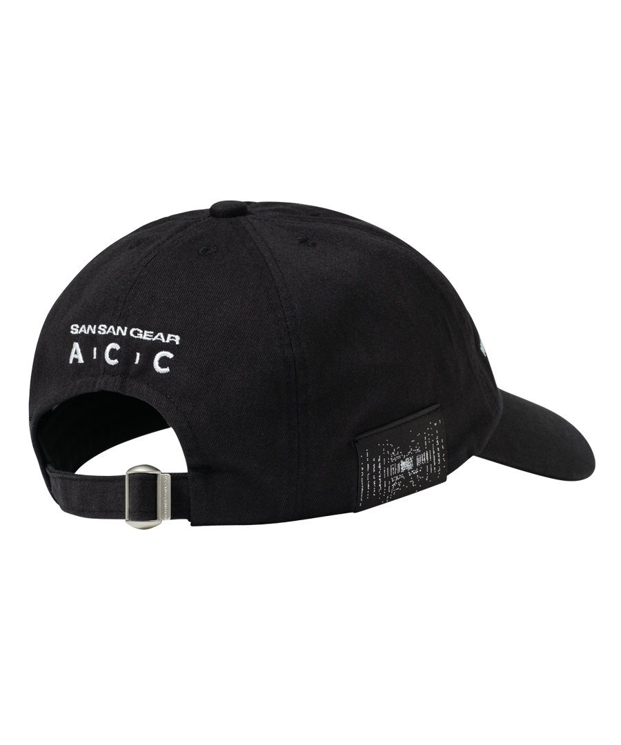 San San Gear - San San Gear X Ryoji Ikeda Cap (Black) product image 4 | TRAB K-Fashion Australia