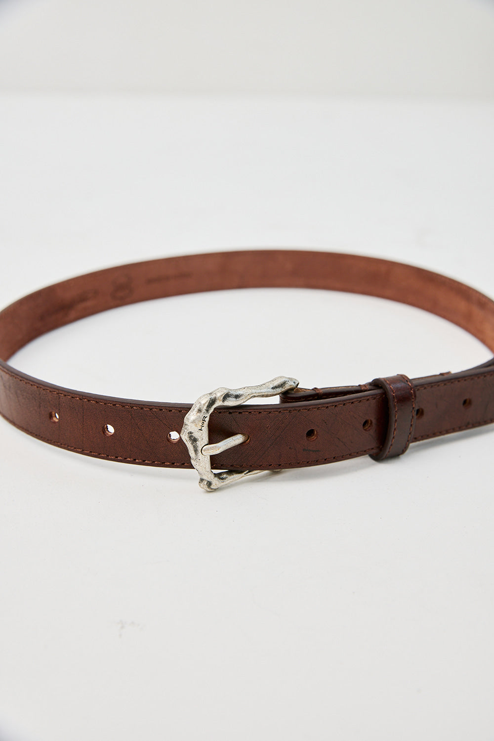 Hatchingroom - Rock Buckle Belt (Dark Brown) product image 3 | TRAB K-Fashion Australia