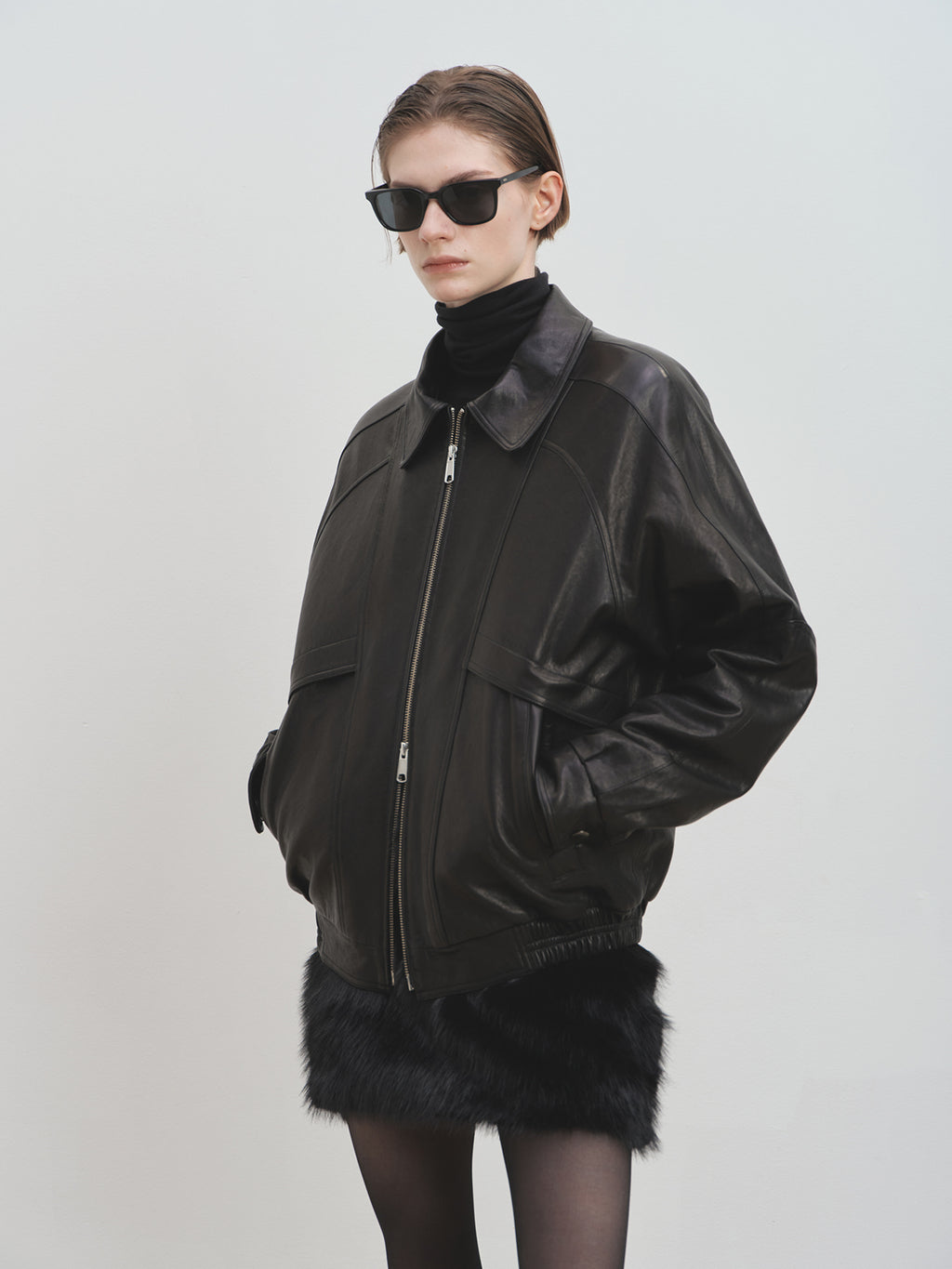 Tonywack - Slim-Fit Turtleneck (Black) product image 3 | TRAB K-Fashion Australia