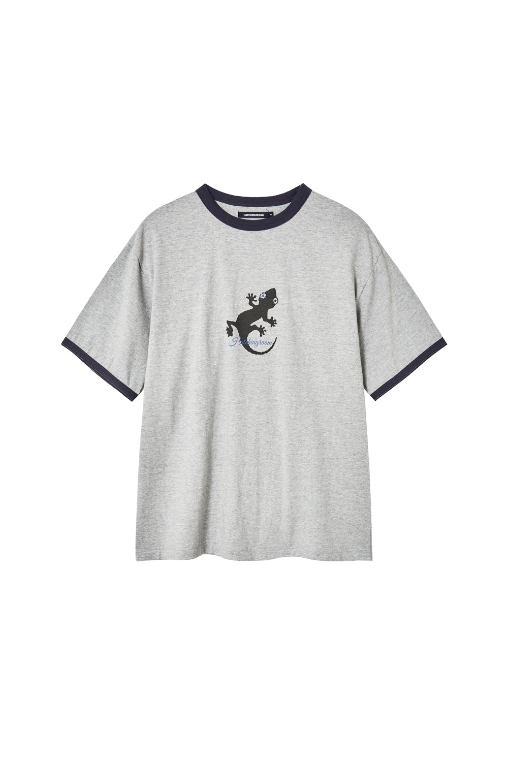 Hatchingroom - Lizard Ringer Tee (1/2 M.Grey) product image 1 | TRAB K-Fashion Australia