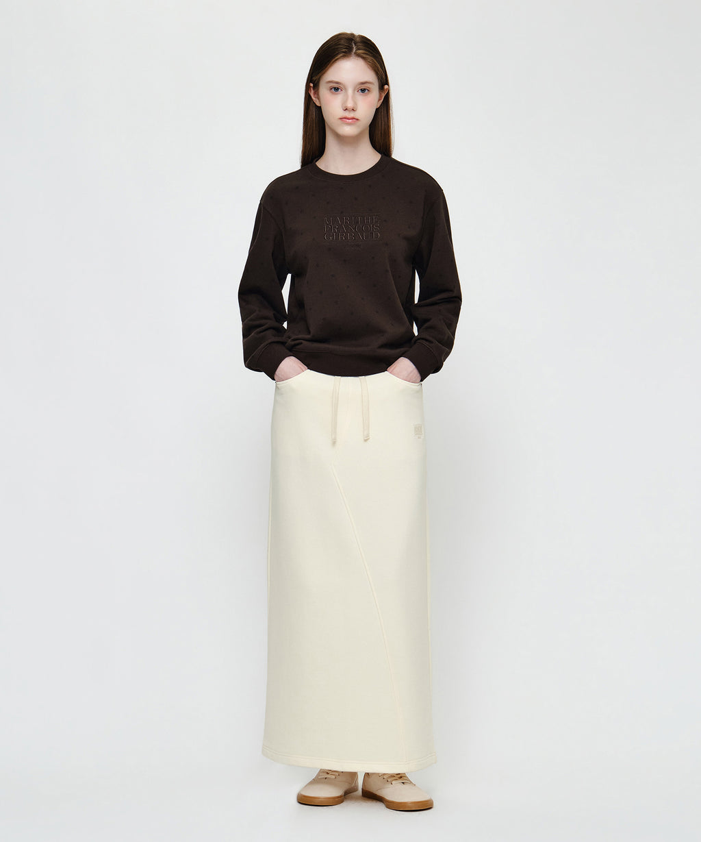 Marithe & Francois Girbaud - Classic Logo Sweatshirt (Brown) product image 4 | TRAB K-Fashion Australia