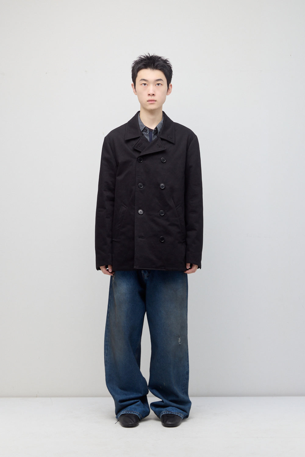 Hatchingroom - Pea Coat (Black) product image 7 | TRAB K-Fashion Australia