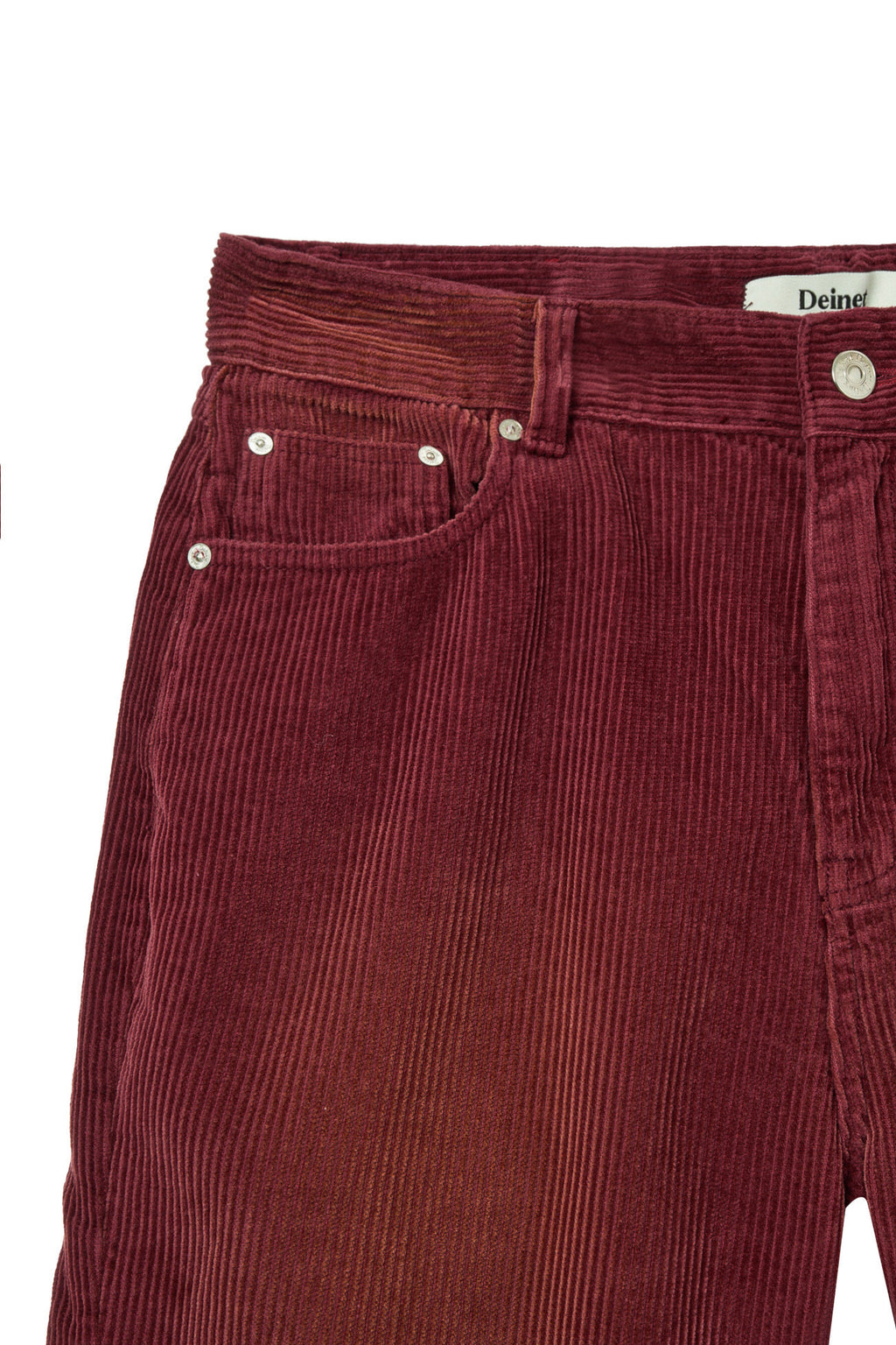 Deinet - Straight Brush Corduroy Pants (Burgundy) product image 7 | TRAB K-Fashion Australia